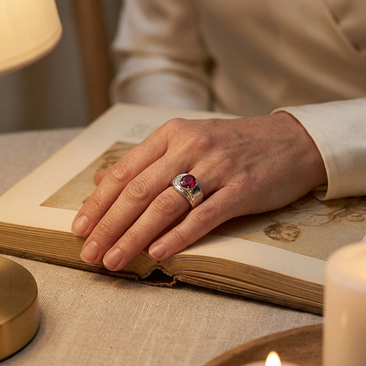 Estate Ruby Ring