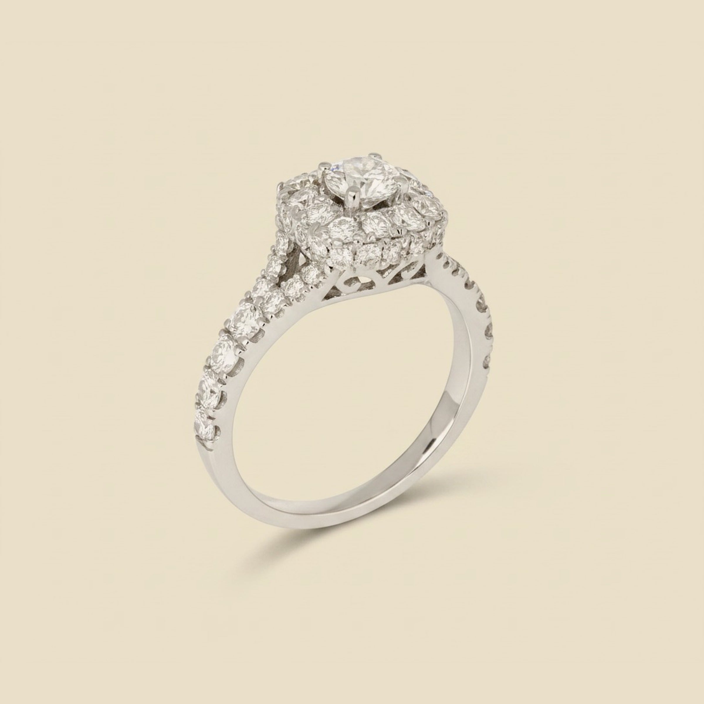 14K Diamond Engagement Ring – Empire Diamond