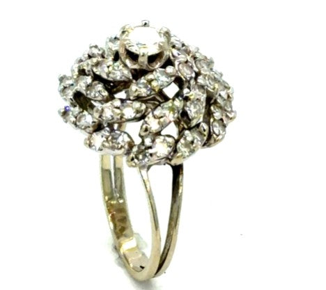 White Gold Diamond Pinwheel Ring – Empire Diamond – view 4