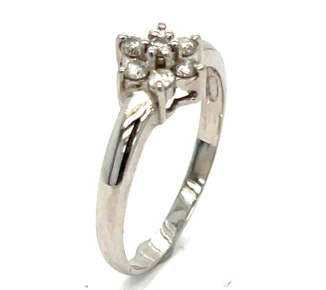Diamond Cluster Star Ring – Empire Diamond – view 3