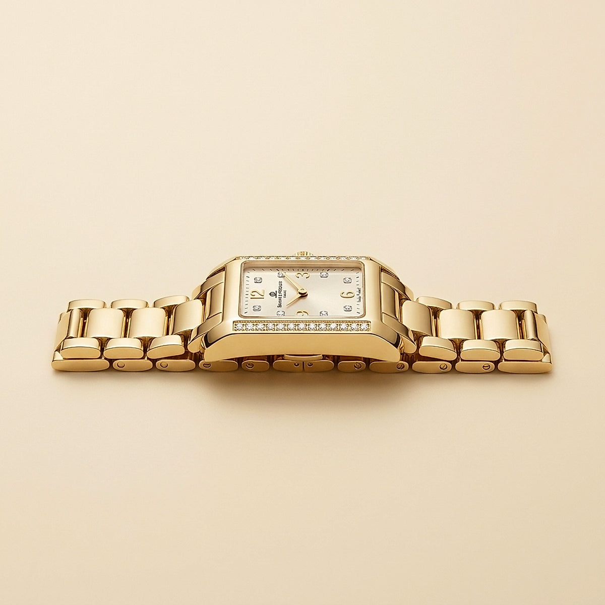 Lady's Baume & Mercier Swiss Yellow Gold Quartz Wrist Watch