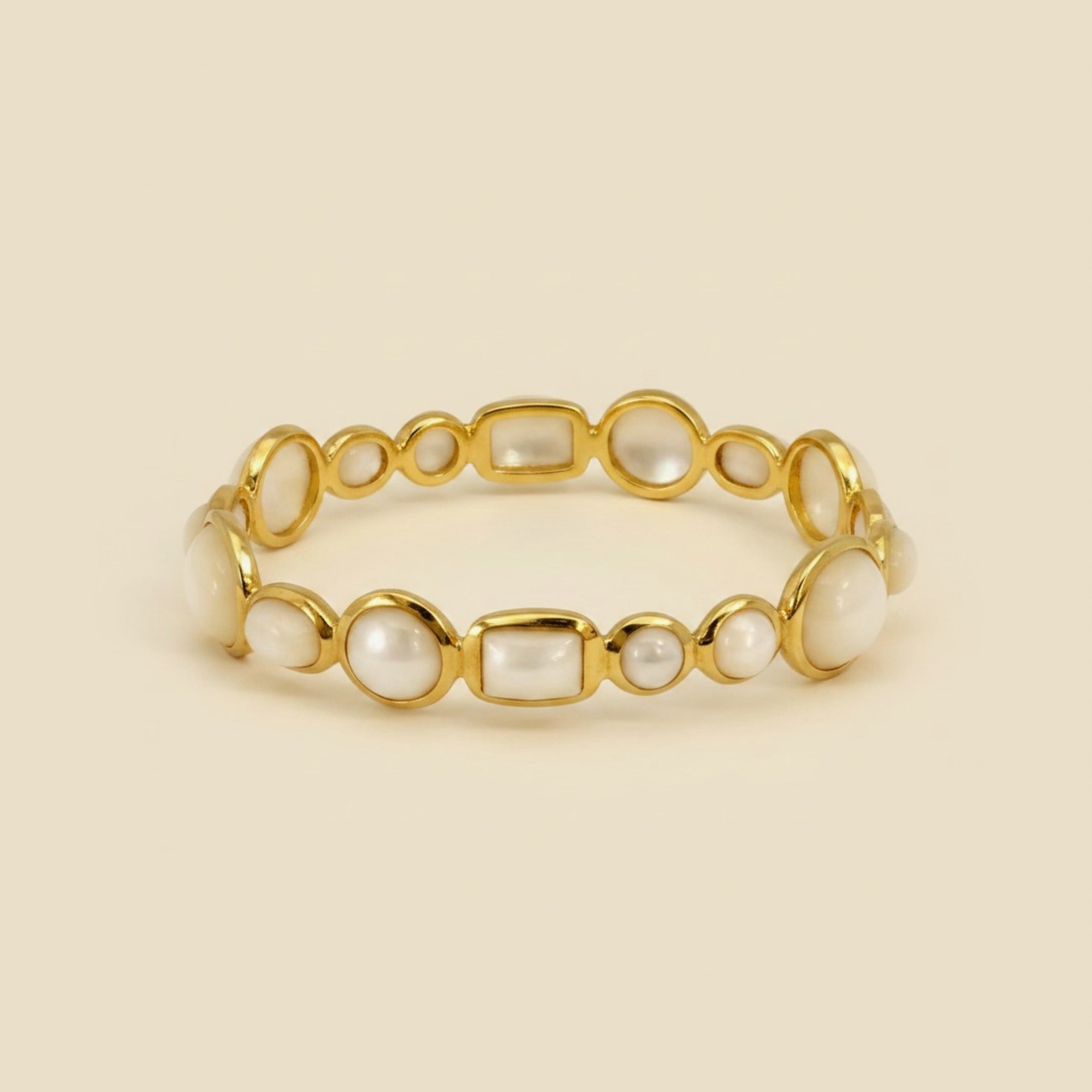 Ippolita Yellow Gold Rock Candy Collection Hero Gelato Bangle