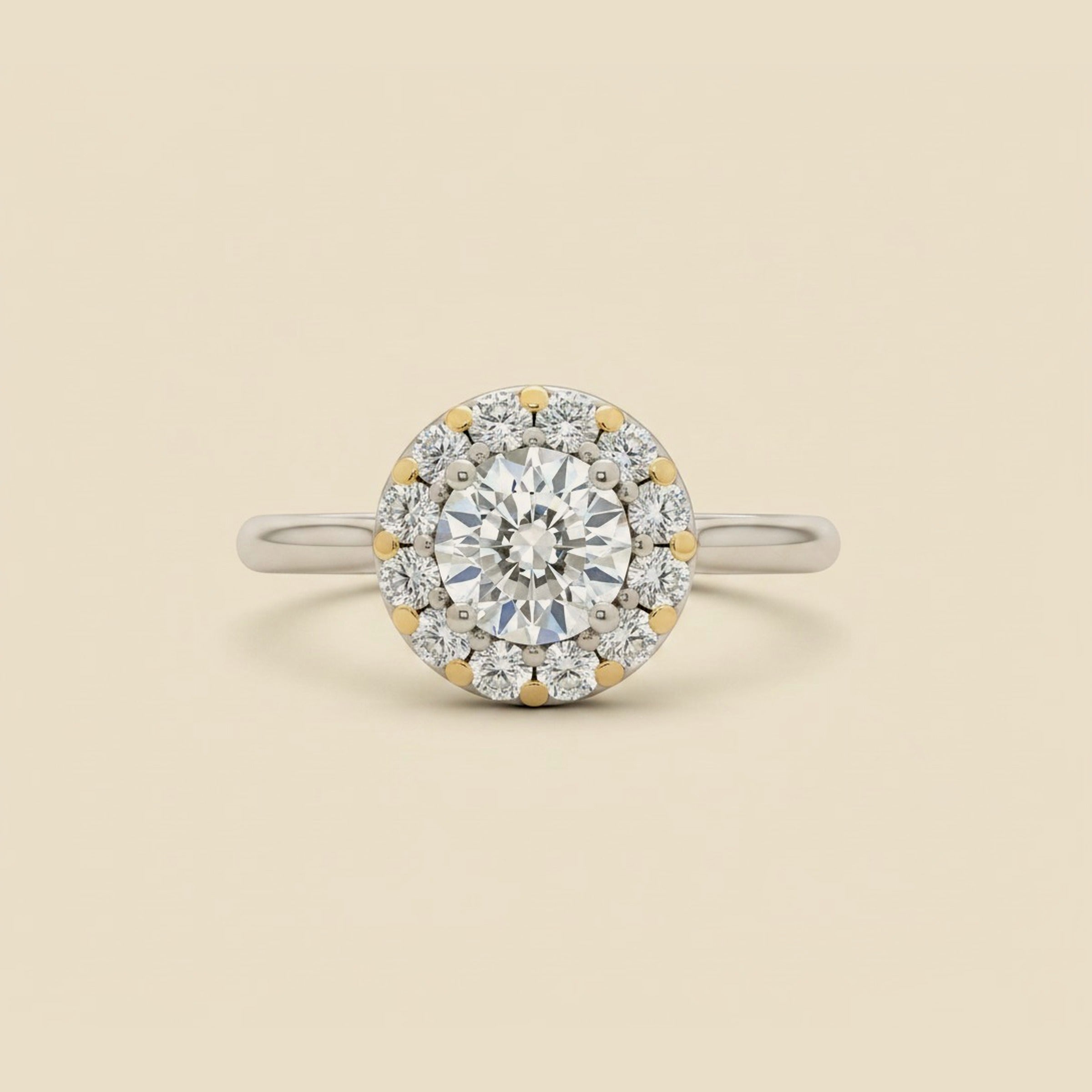 Art Deco White Gold Diamond Cocktail Ring