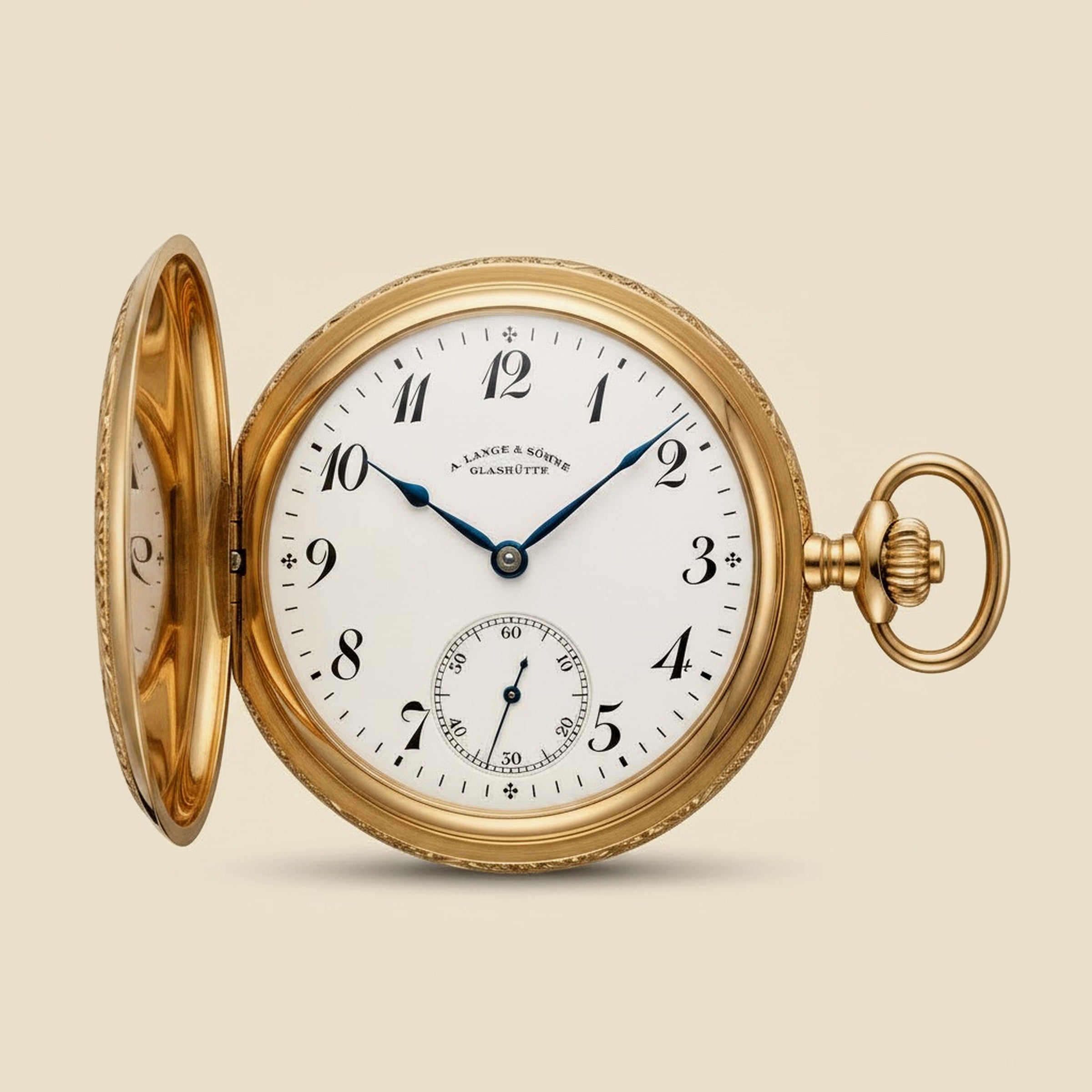 A.Lange & Sohne Glashutte Pocket Watch – Empire Diamond