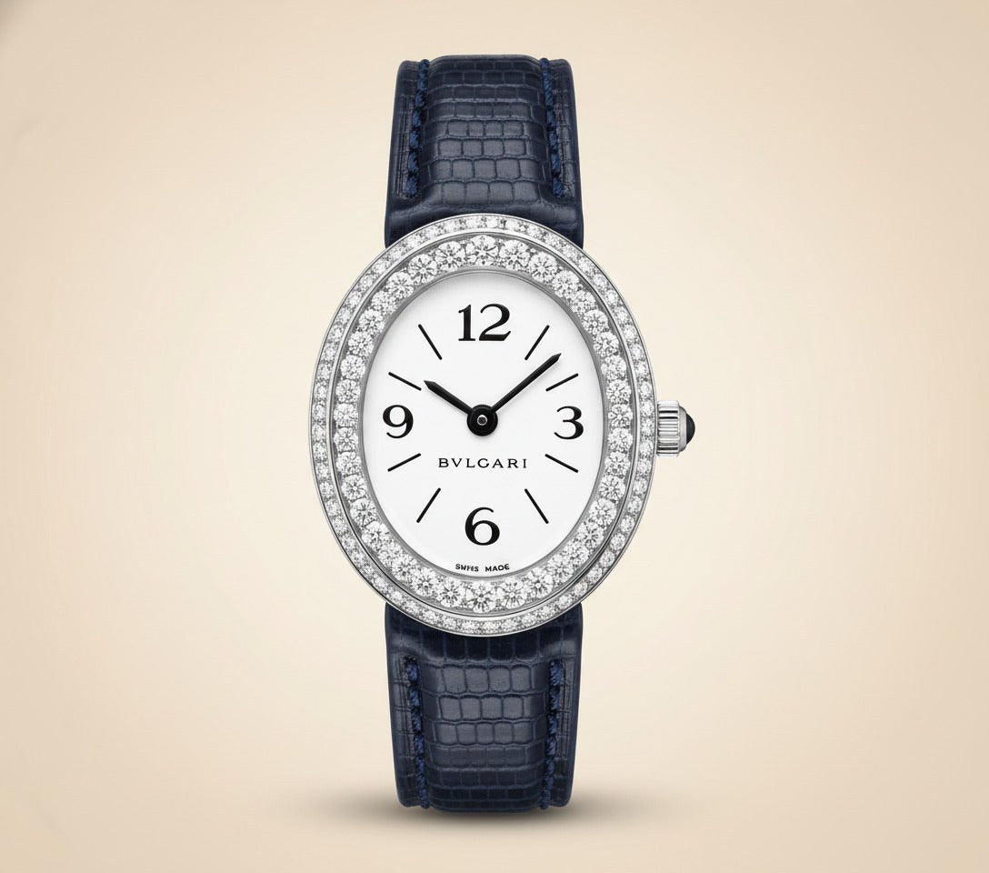 Bulgari Ladies Diamond Dress Watch