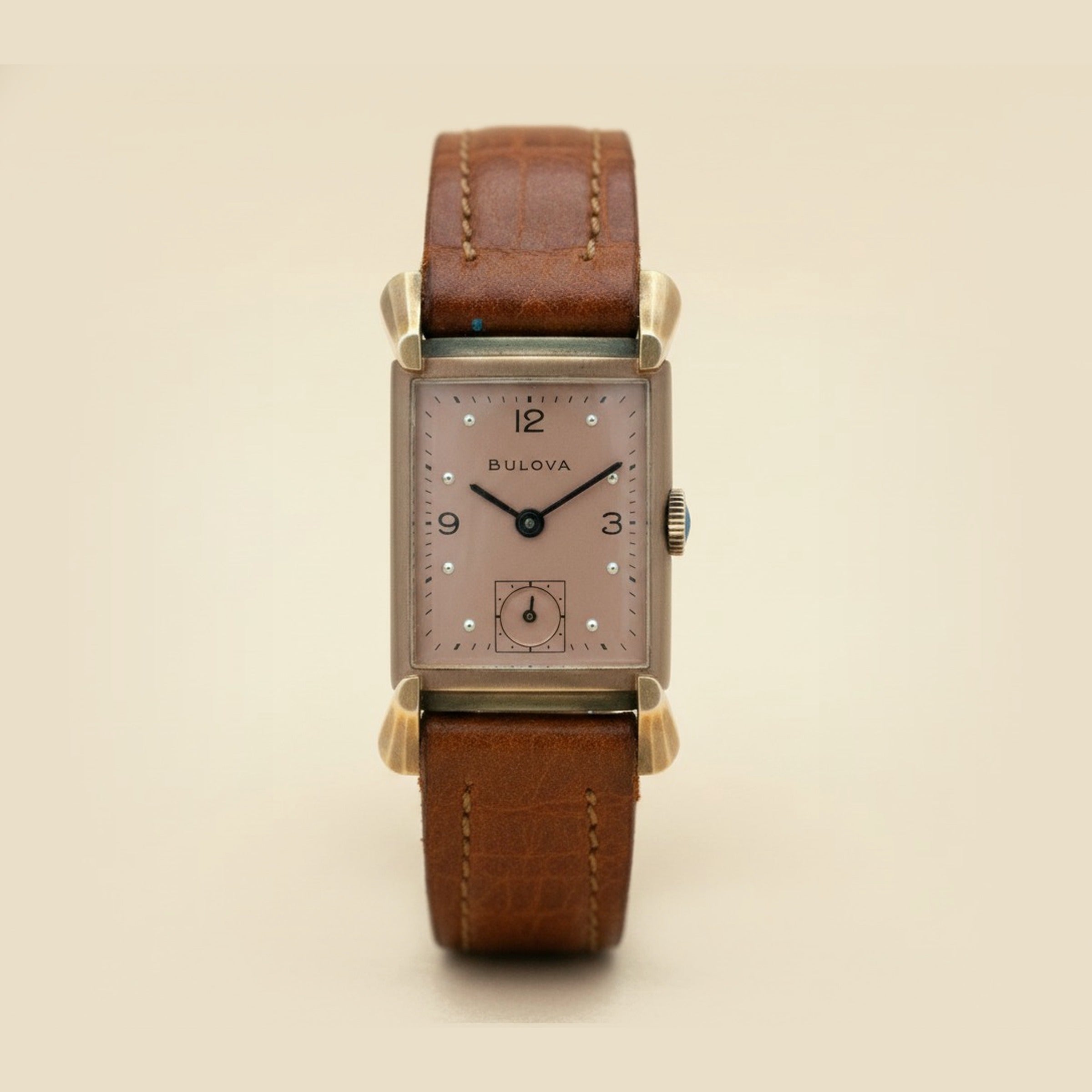 Bulova Rose Gold Men's Tank Watch – Empire Diamond