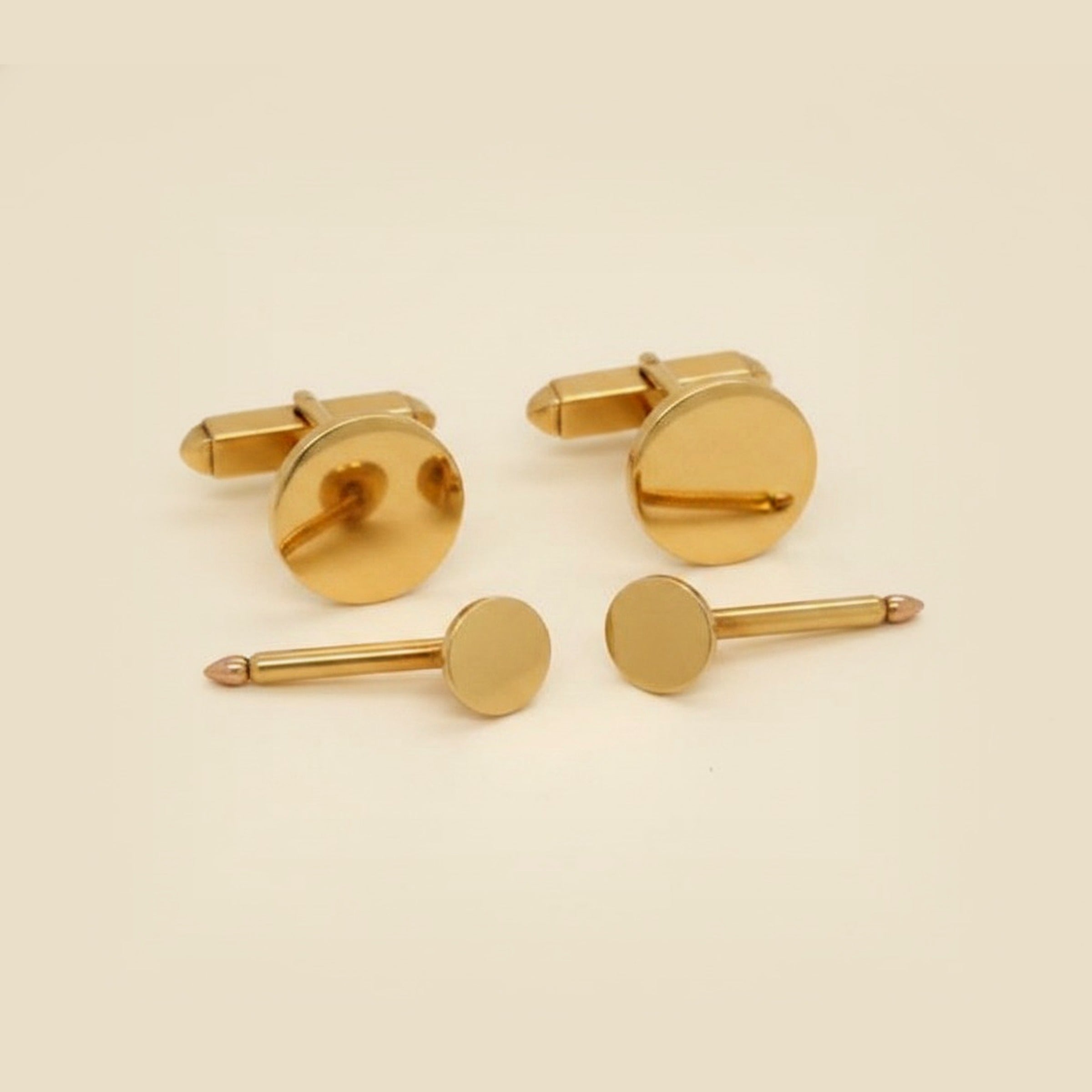 Cartier Yellow Gold Men's Dress Set