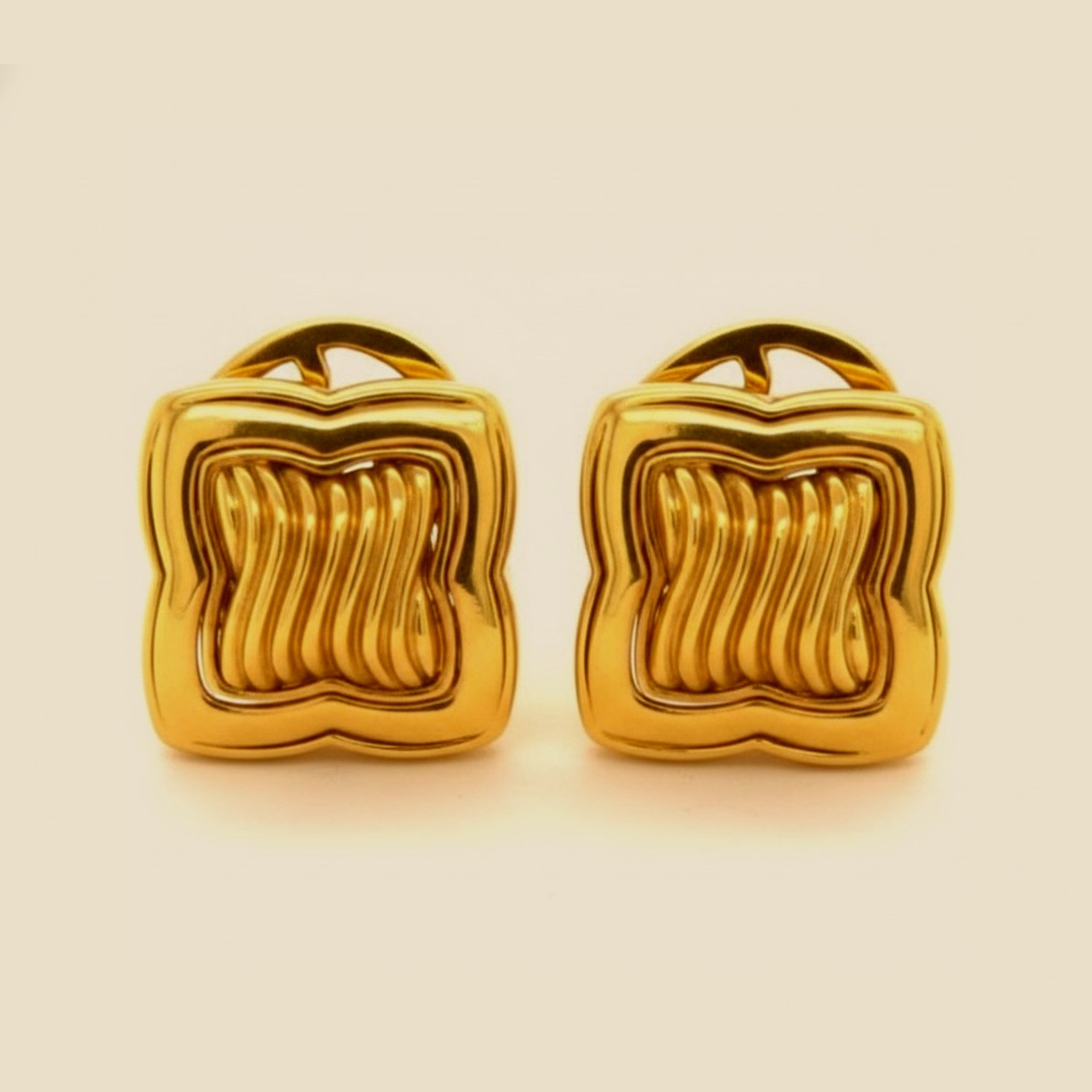 David Yurman Quatrefoil Clip-Style Earrings