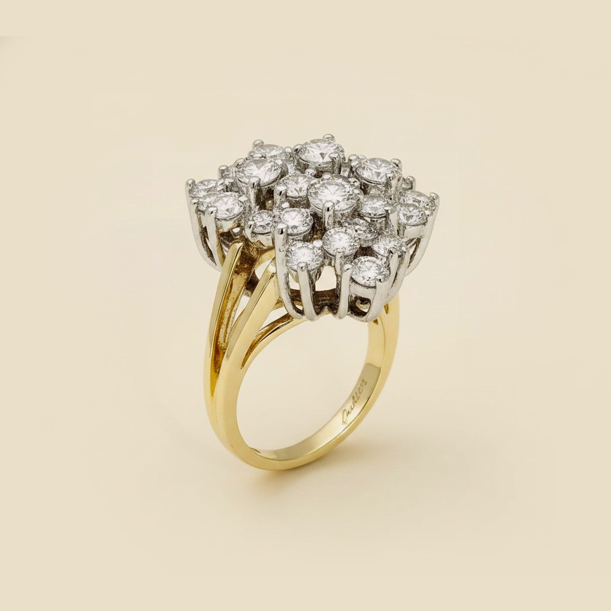 Diamond Cluster Ring – Empire Diamond