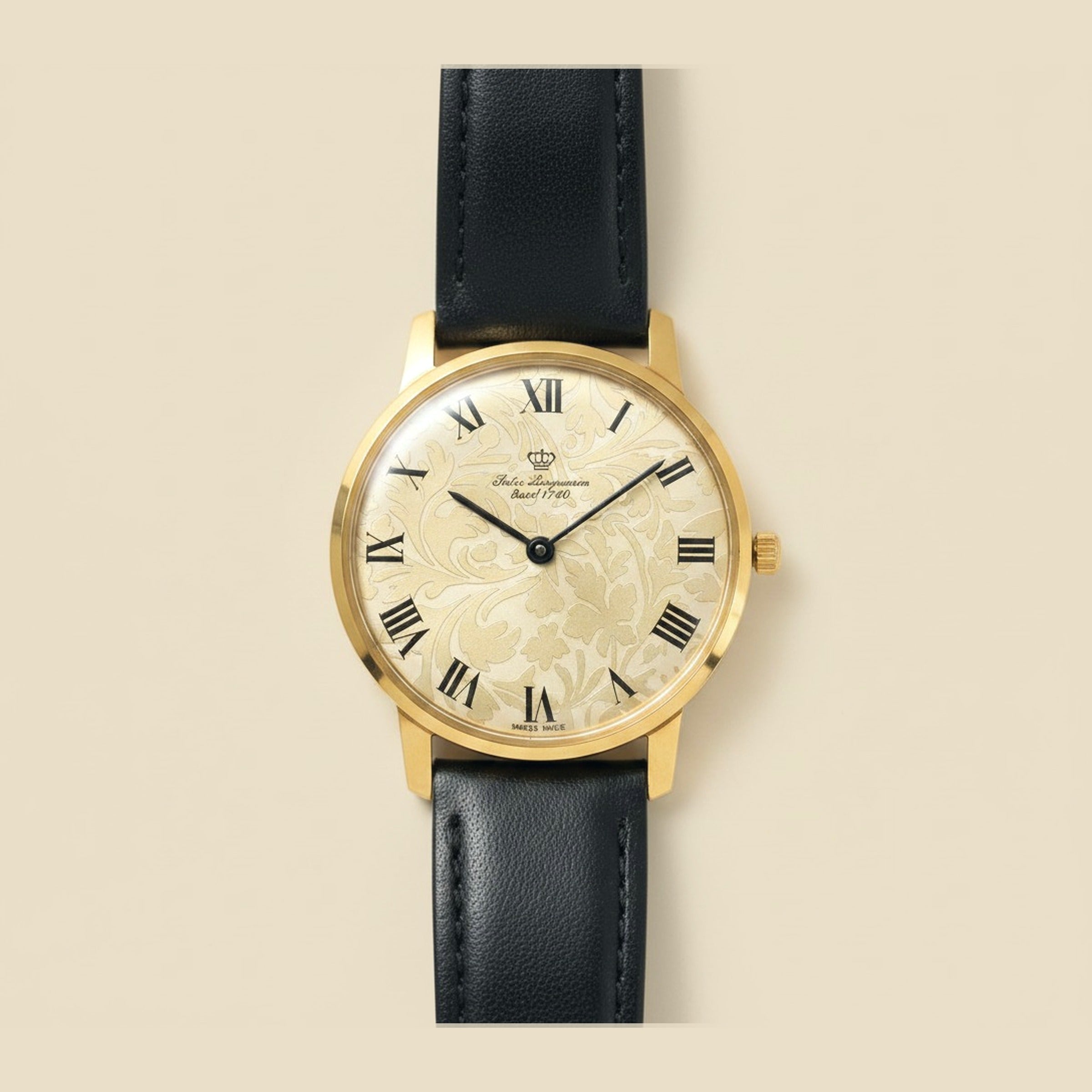 Jules Jurgensen 18k Yellow Gold Mechanical Watch