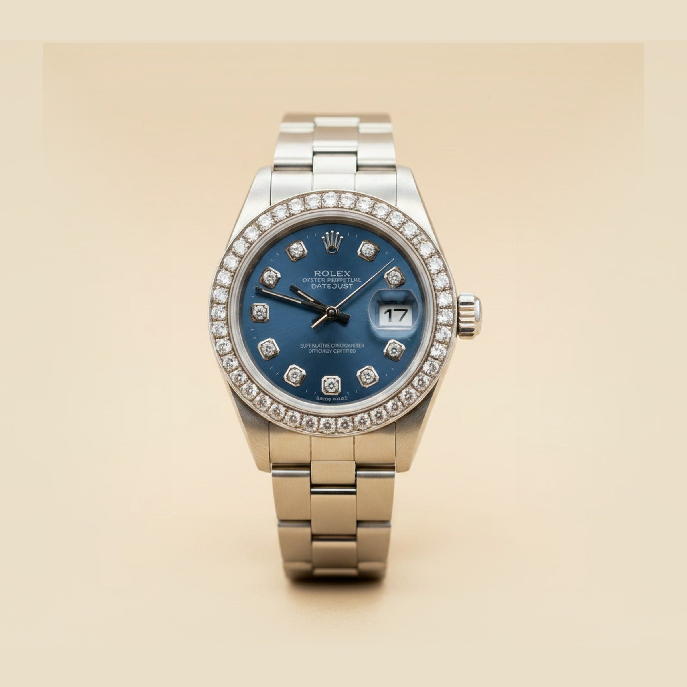 Lady's Rolex Midsize Oyster Perpetual Datejust Wrist Watch – Empire Diamond
