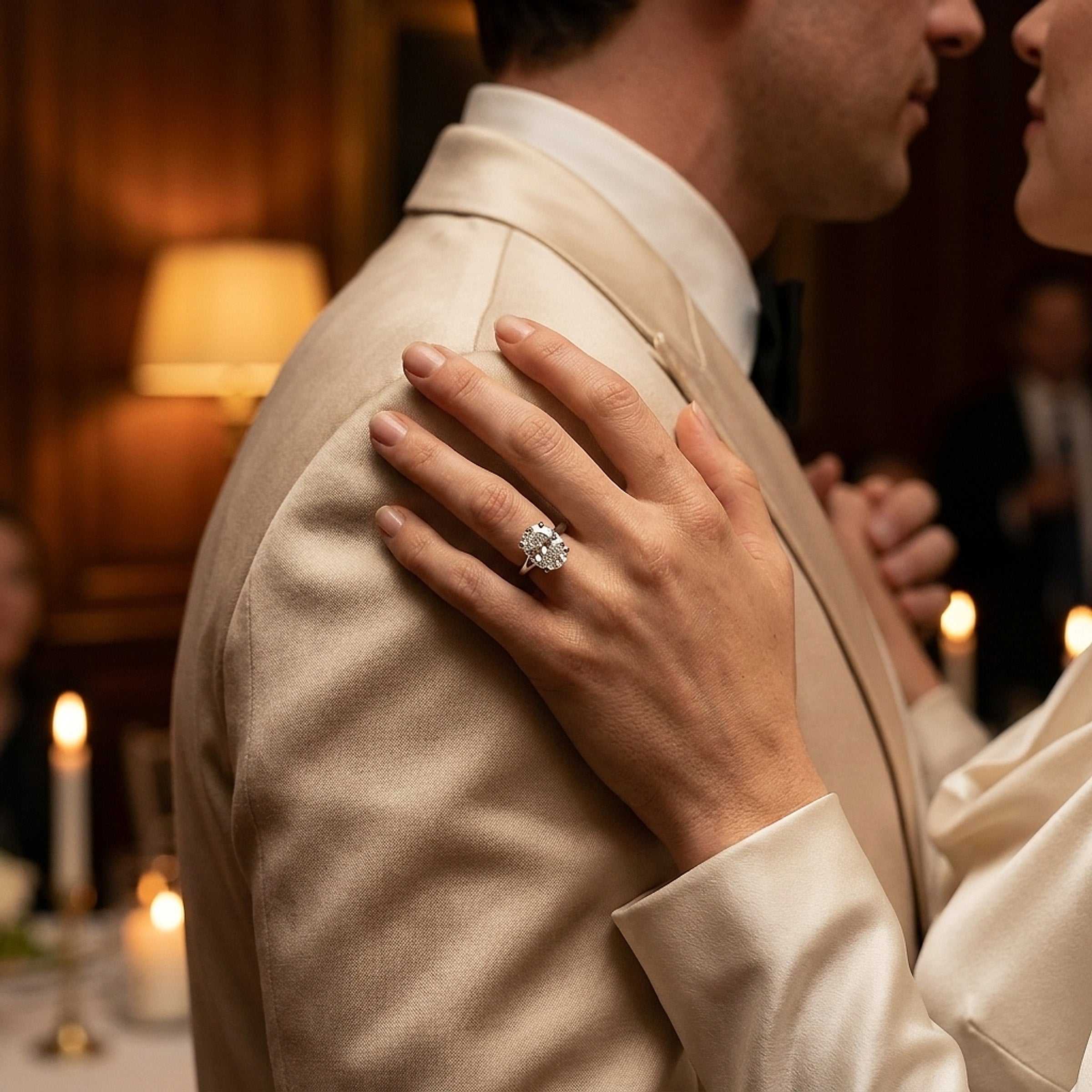 Important 6.38ct. Oval Diamond Engagement Ring