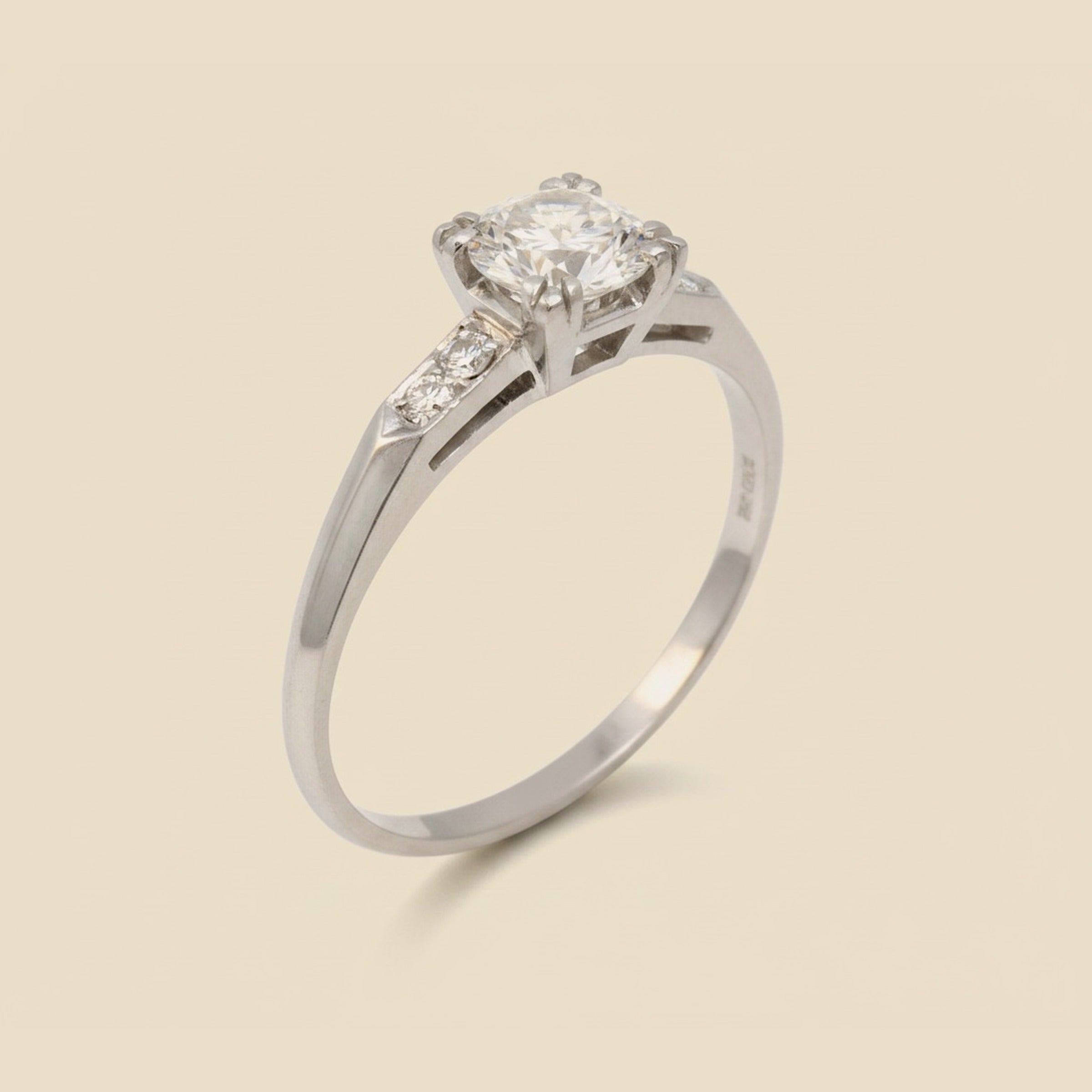 Platinum Diamond Engagement Ring