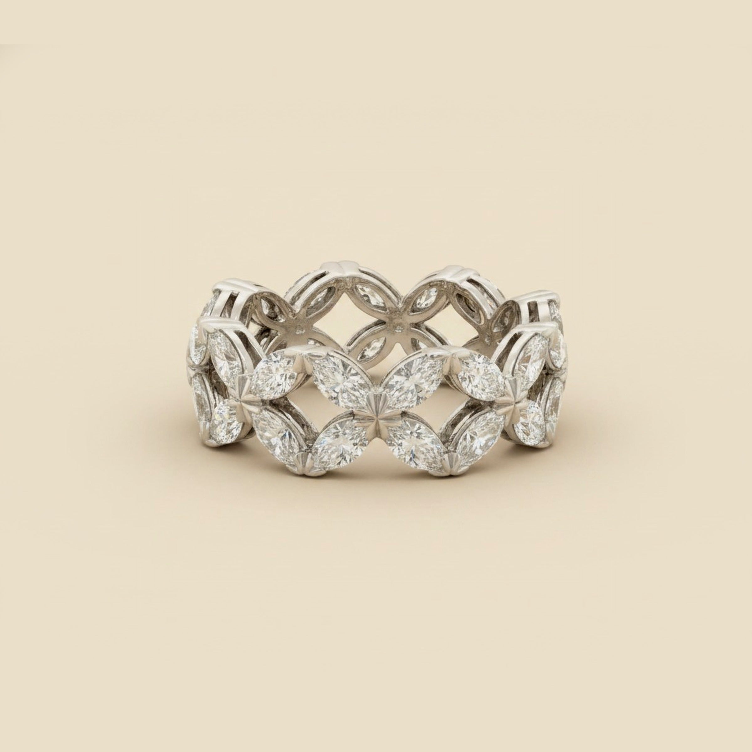Platinum Diamond Eternity Band – Empire Diamond