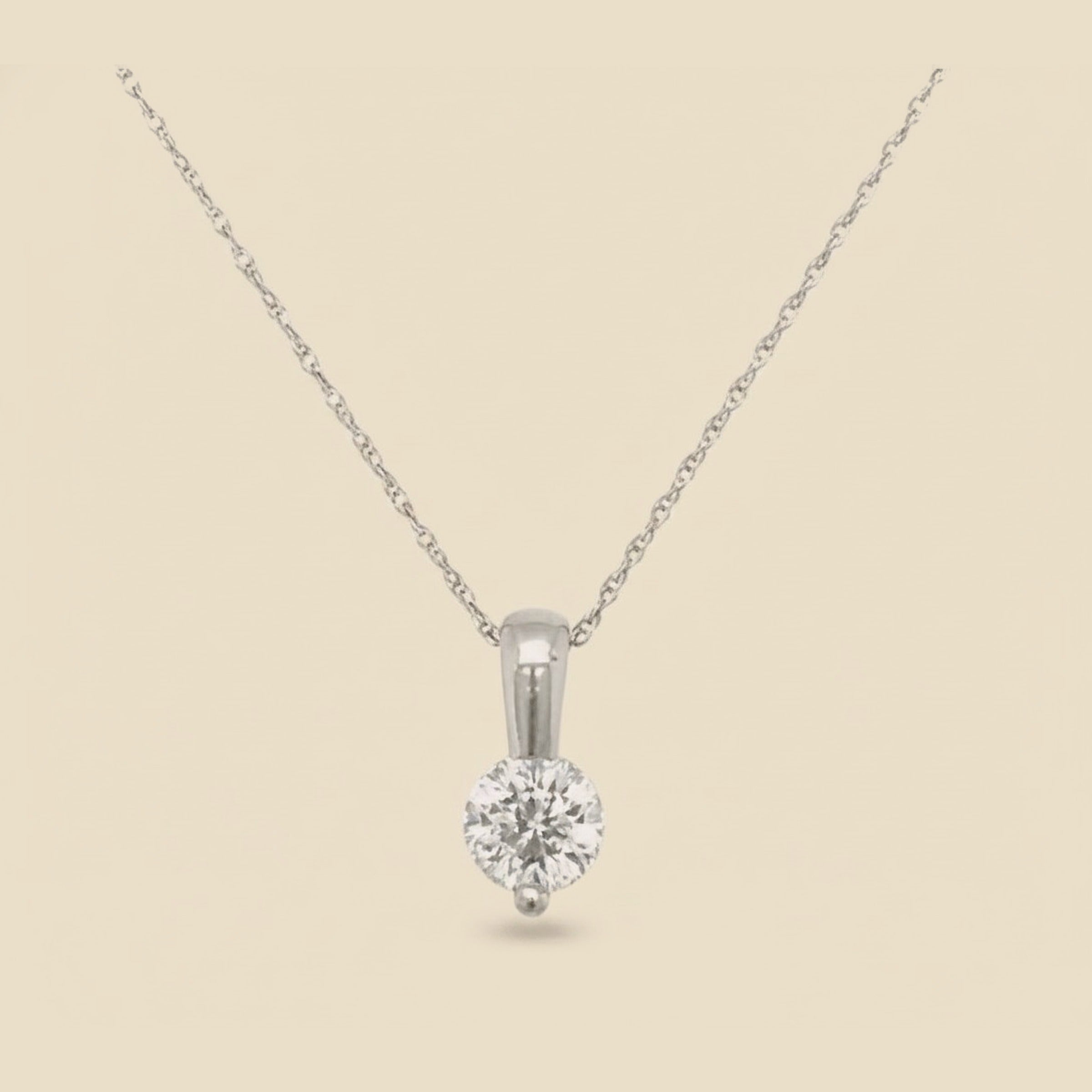Platinum Diamond Pendant