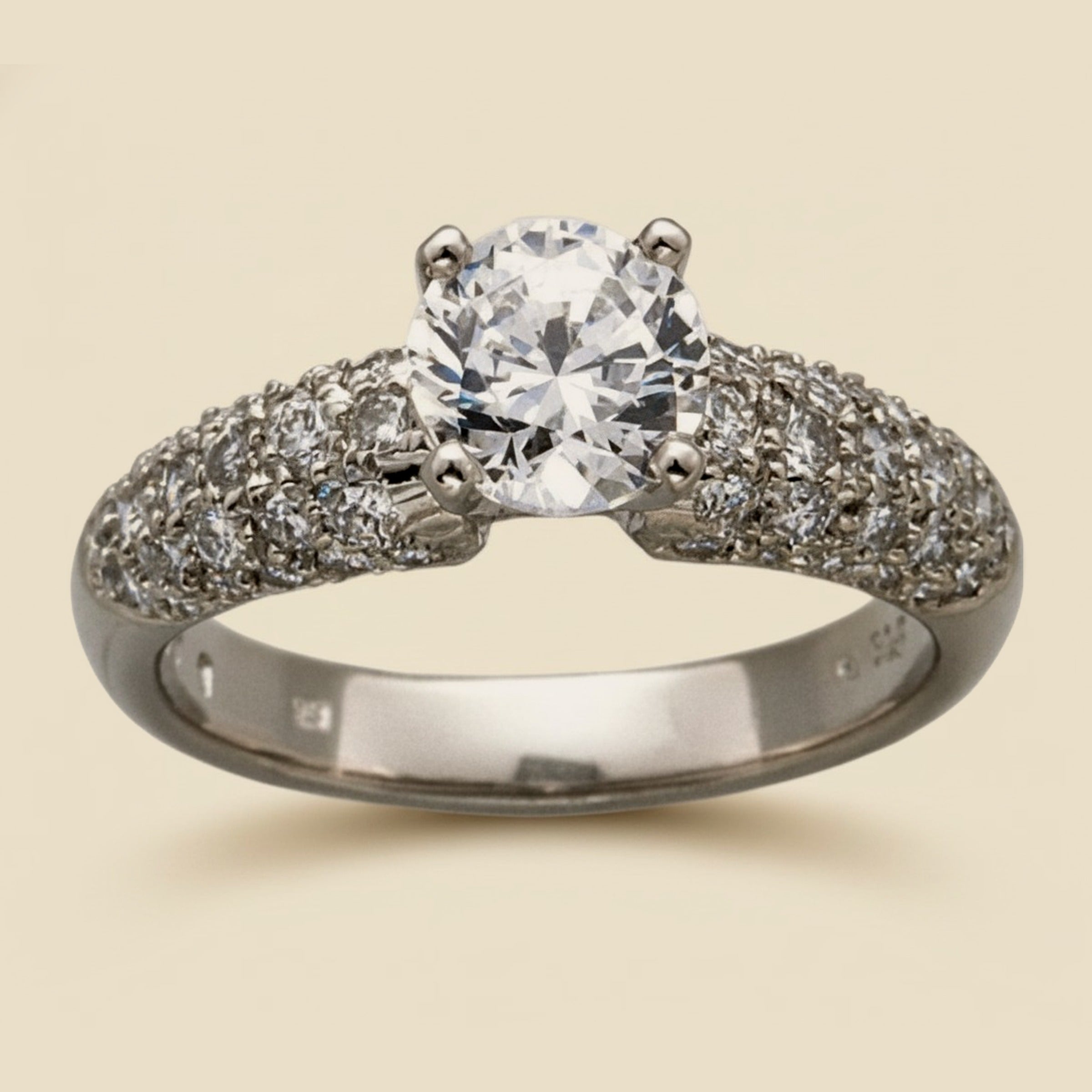 Platinum Diamond Setting
