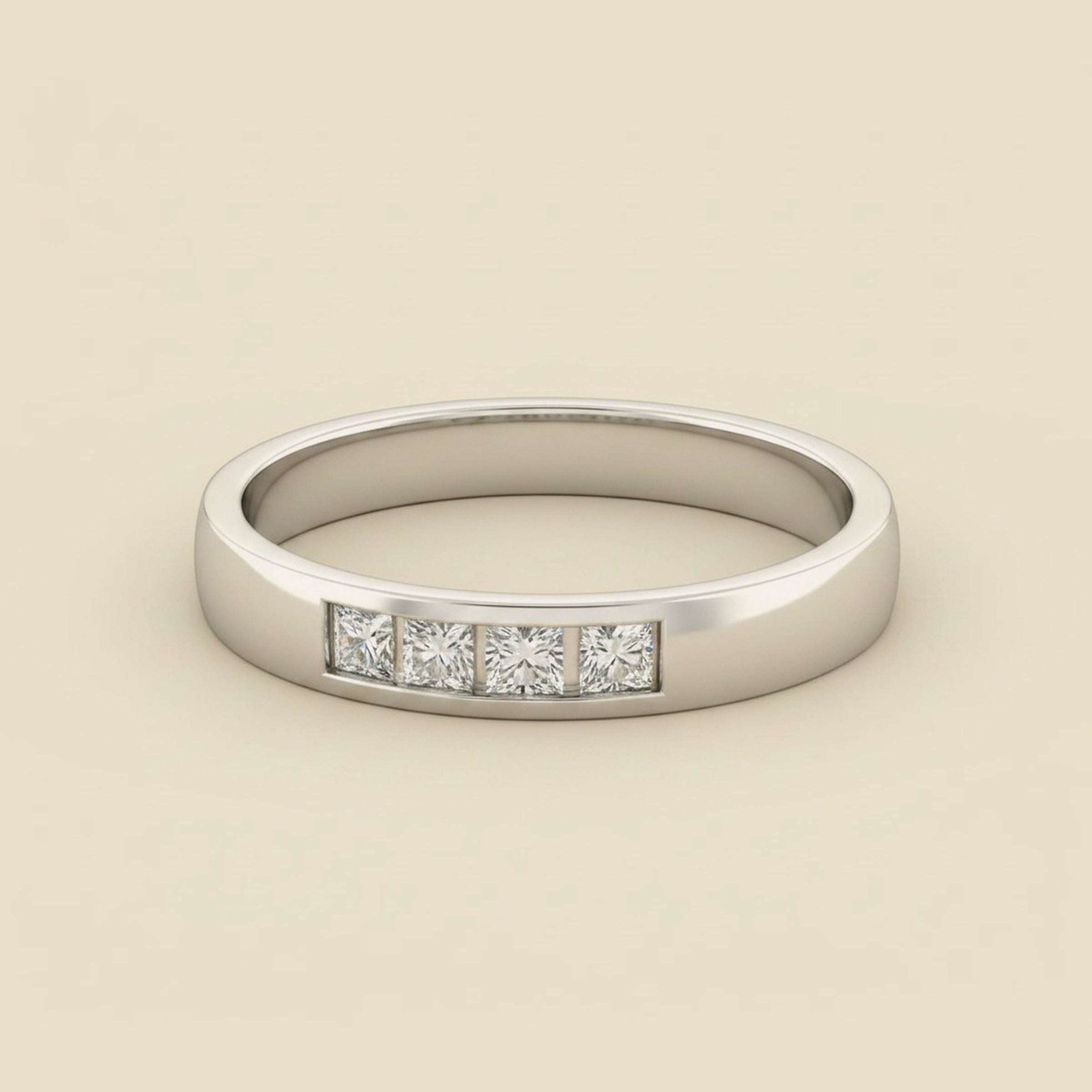 Platinum Wedding Band - 3mm Comfort Fit