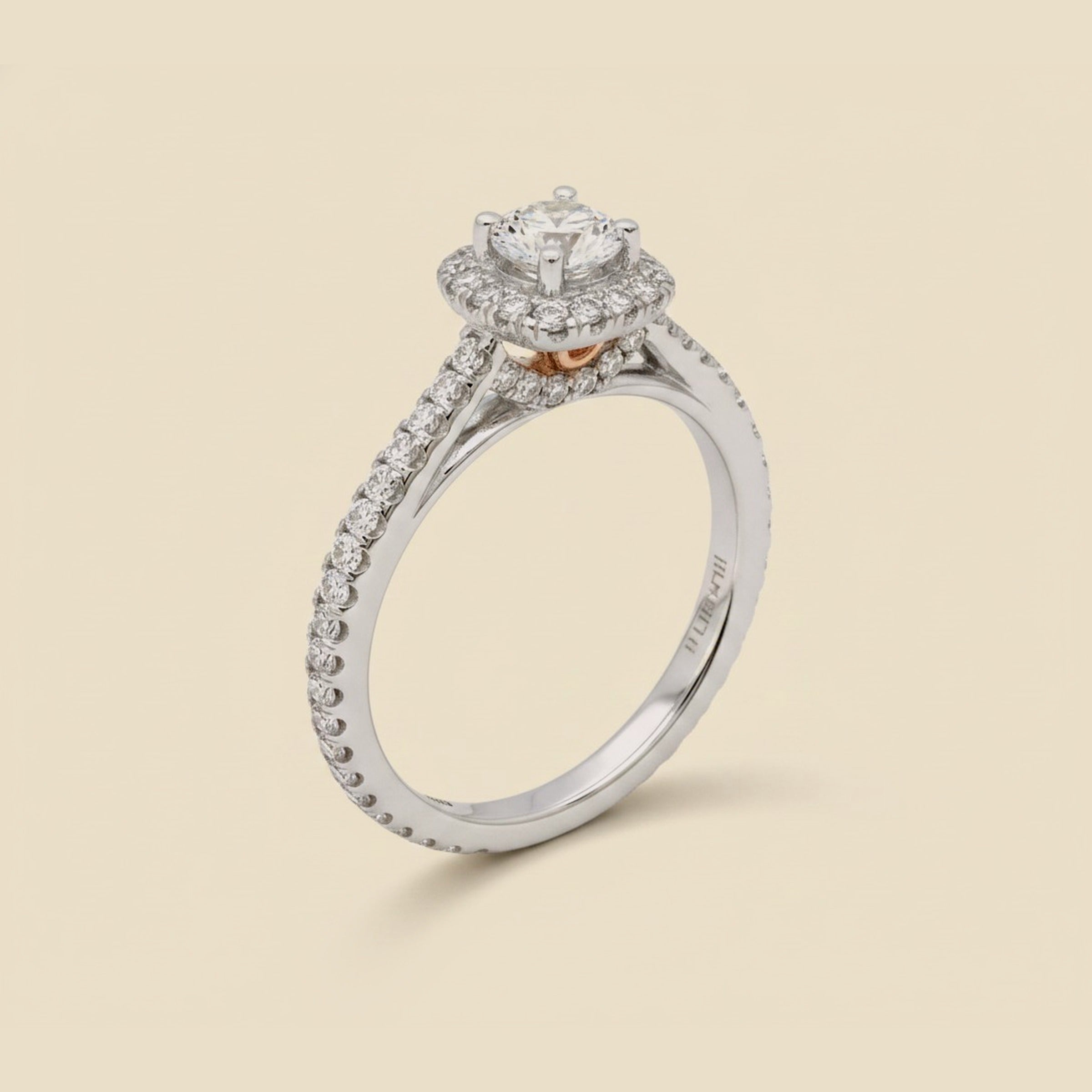 Sir Michael Hill White Gold "Grand Allegro" Diamond Engagement Ring – Empire Diamond