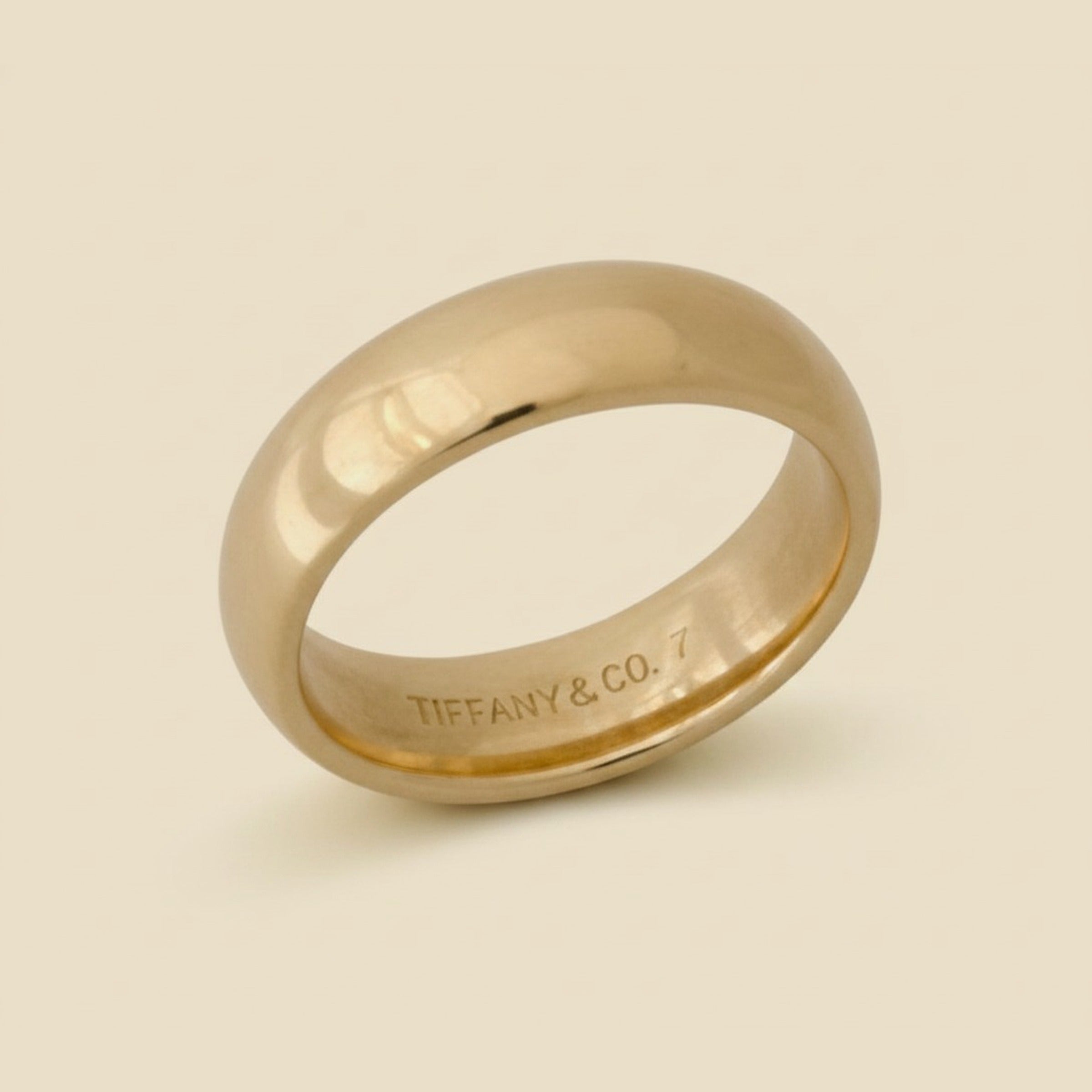 Tiffany 18K Wedding Band