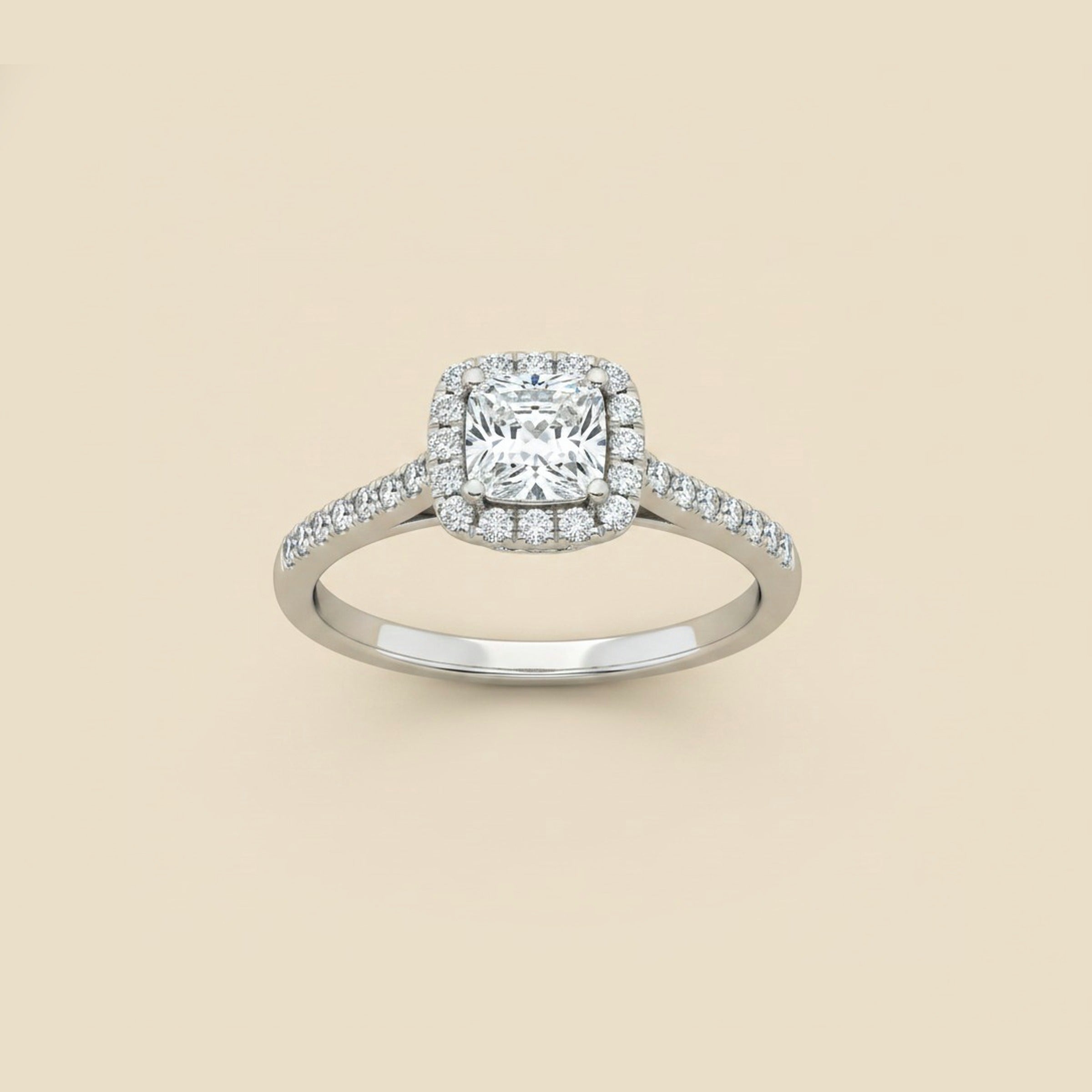 Tiffany & Co. .950 Platinum Legacy Diamond Engagement Ring – Empire Diamond – view 2
