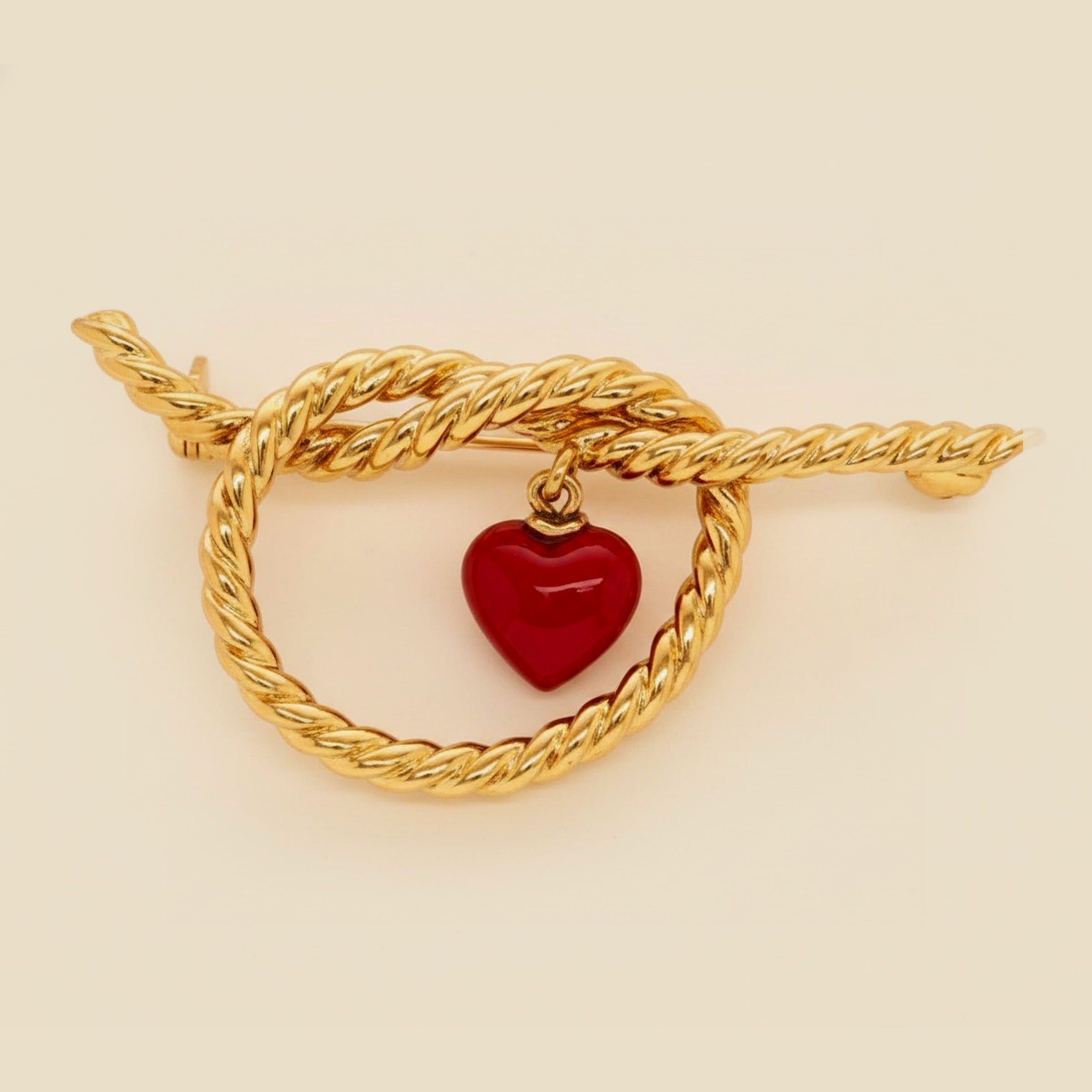 Tiffany & Co. Braided Love Knot & Dangling Coral – Empire Diamond