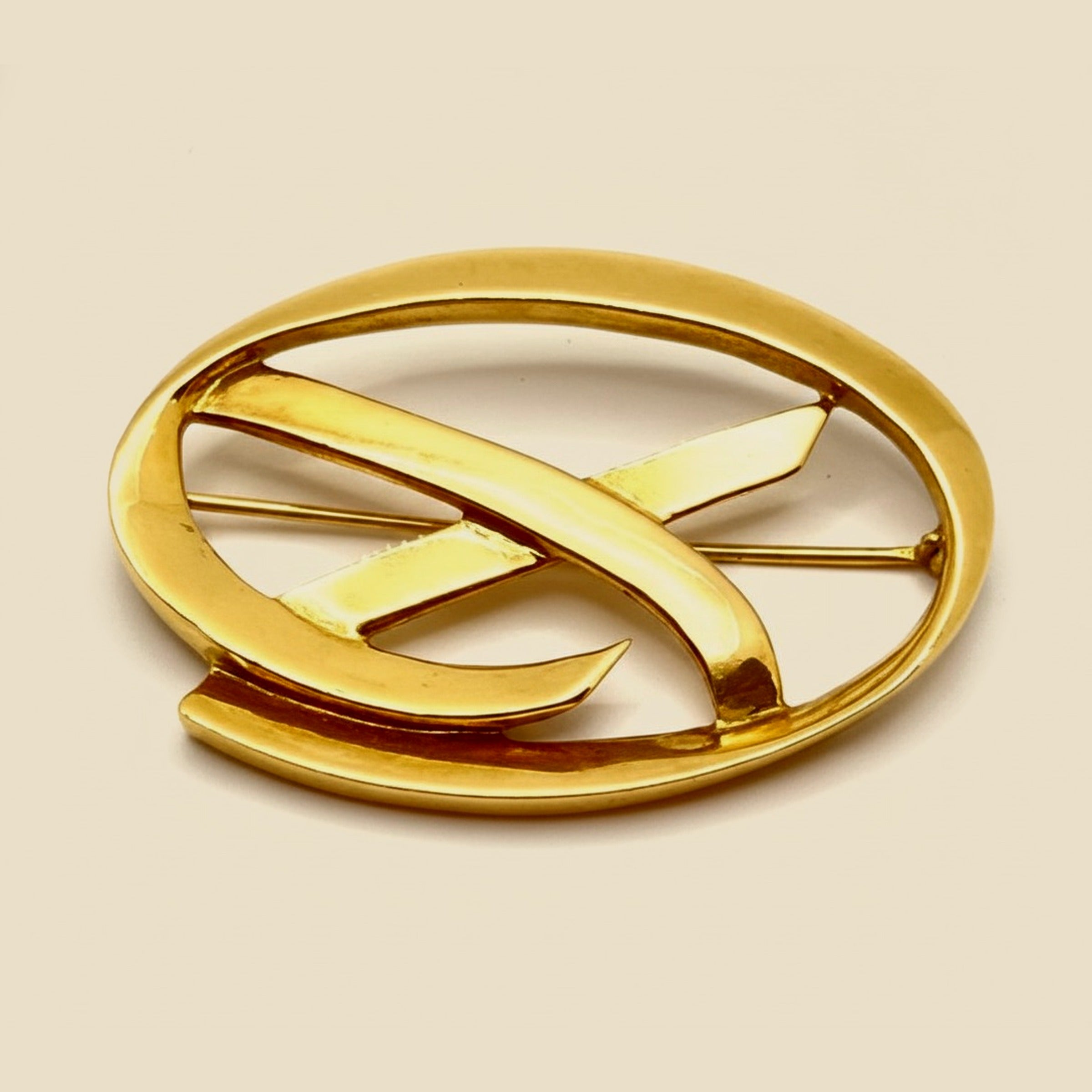 Tiffany & Co. Paloma Picasso Oval Open "X" Pin/Brooch – Empire Diamond