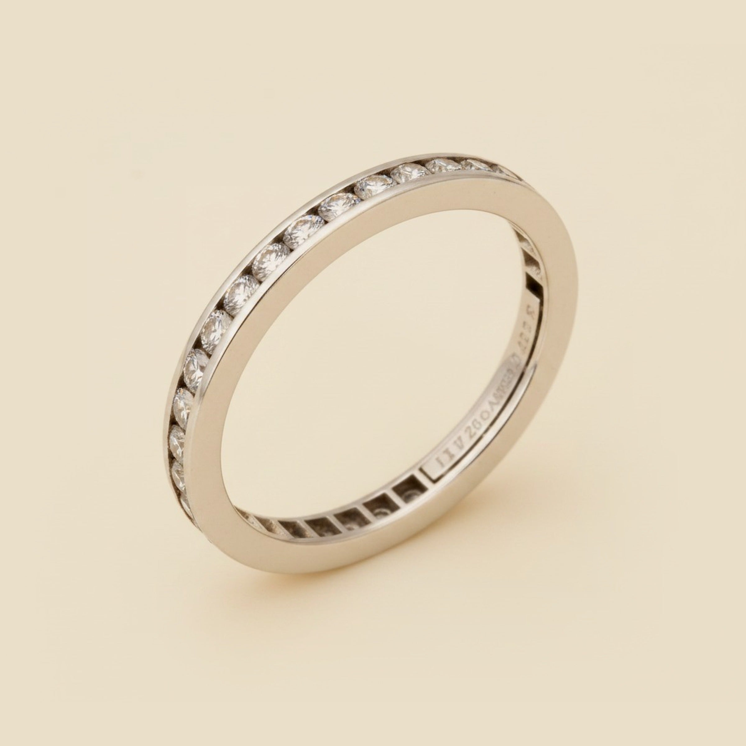 Tiffany & Co. Platinum Diamond Eternity Band – Empire Diamond