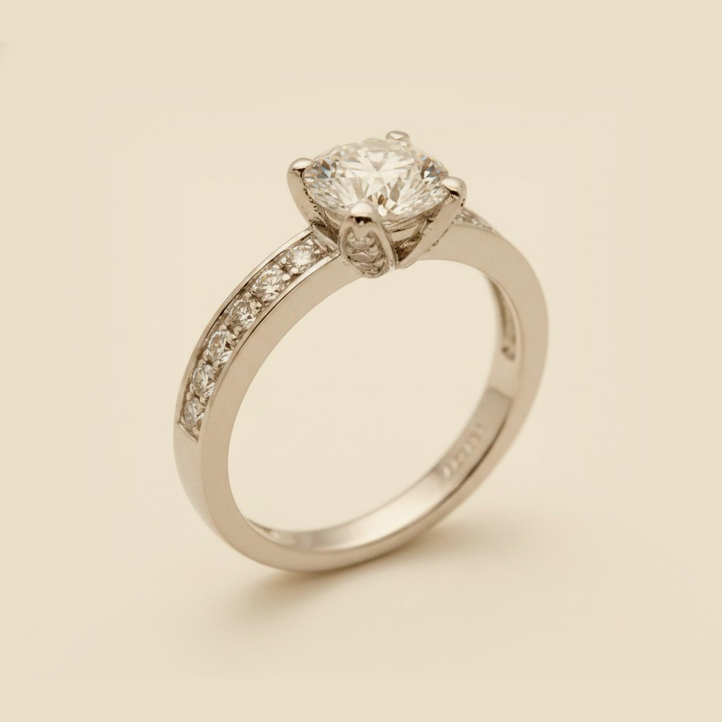 Tiffany & Co. Platinum Diamond Ring