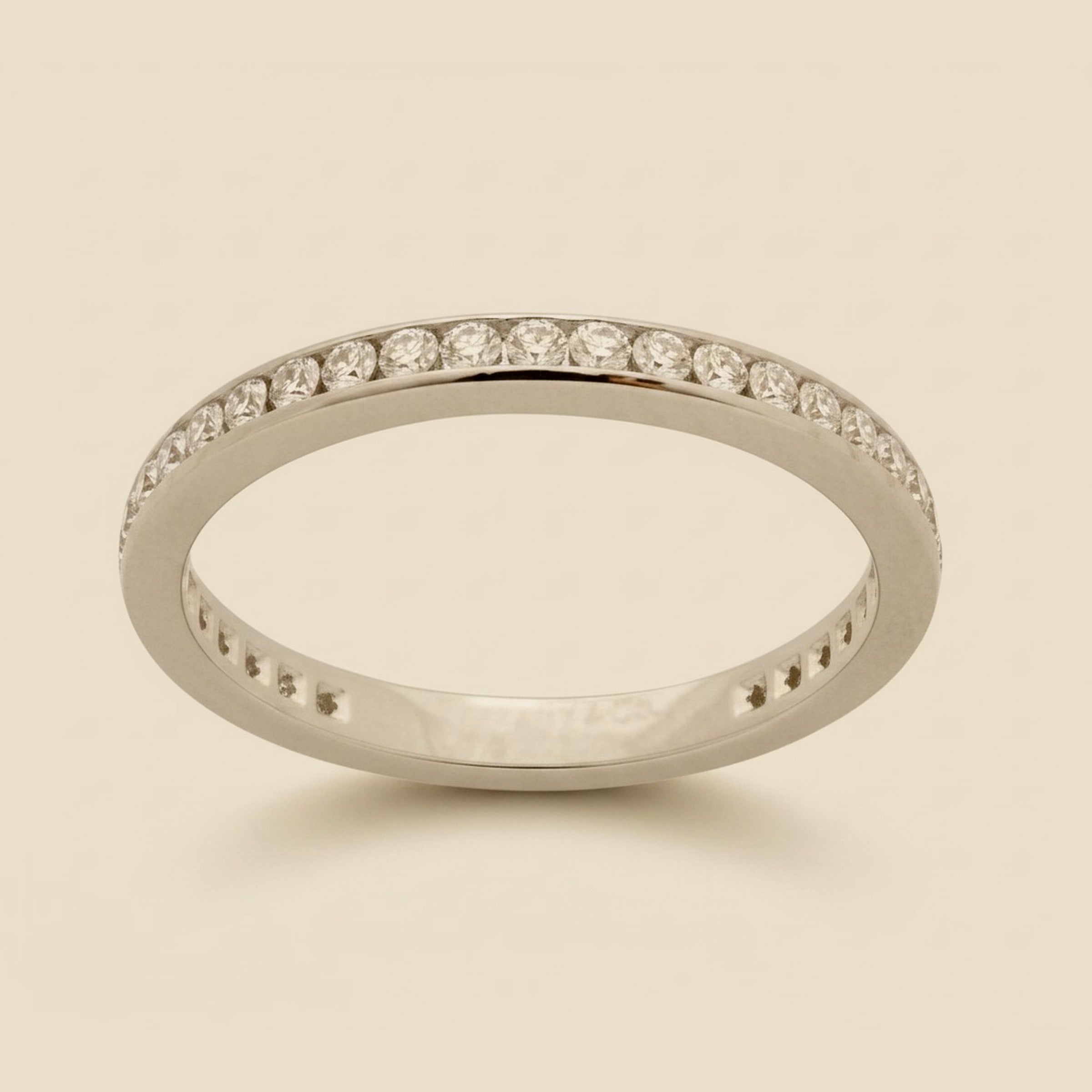 Tiffany Platinum Diamond Band