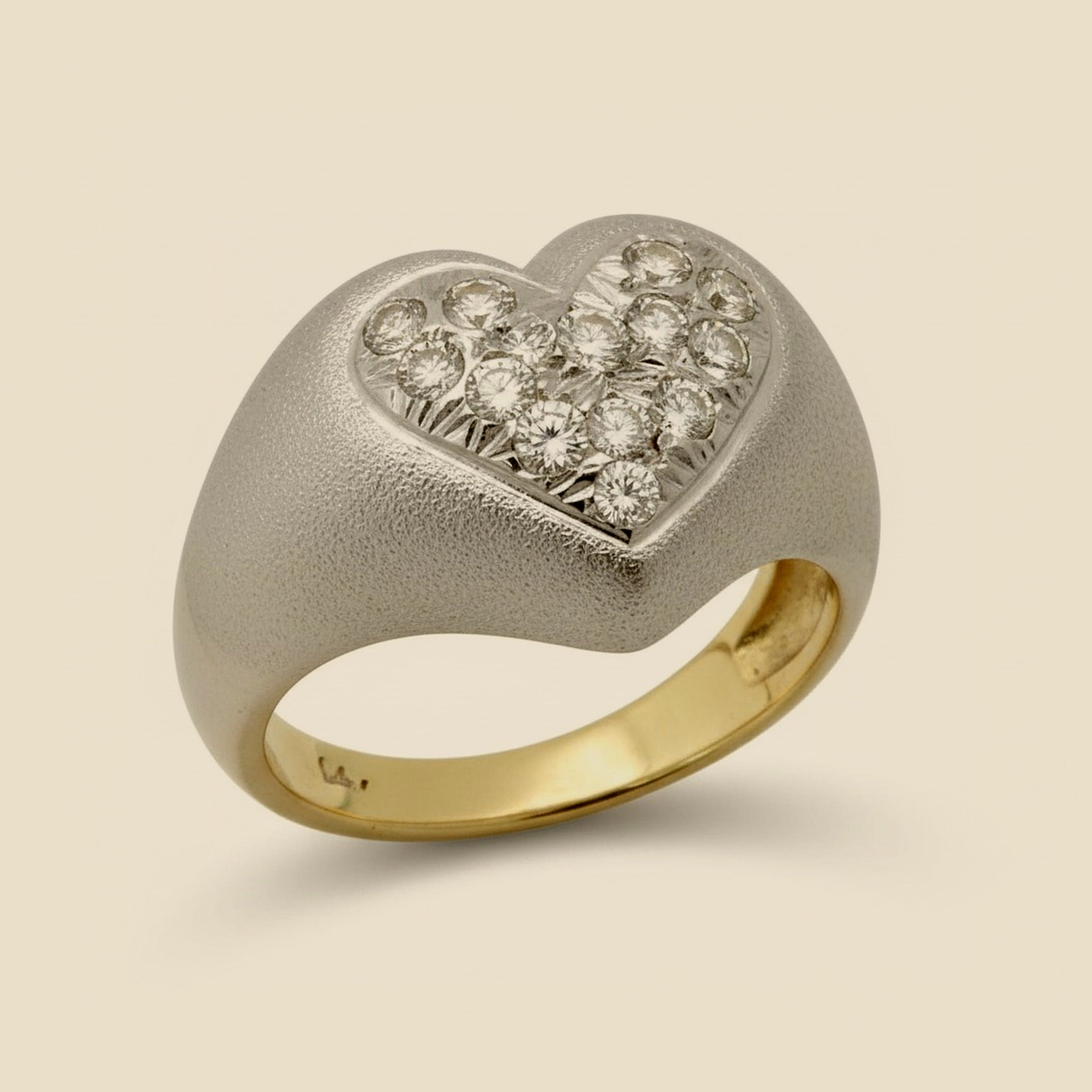 White Gold Diamond Cluster Ring – Empire Diamond