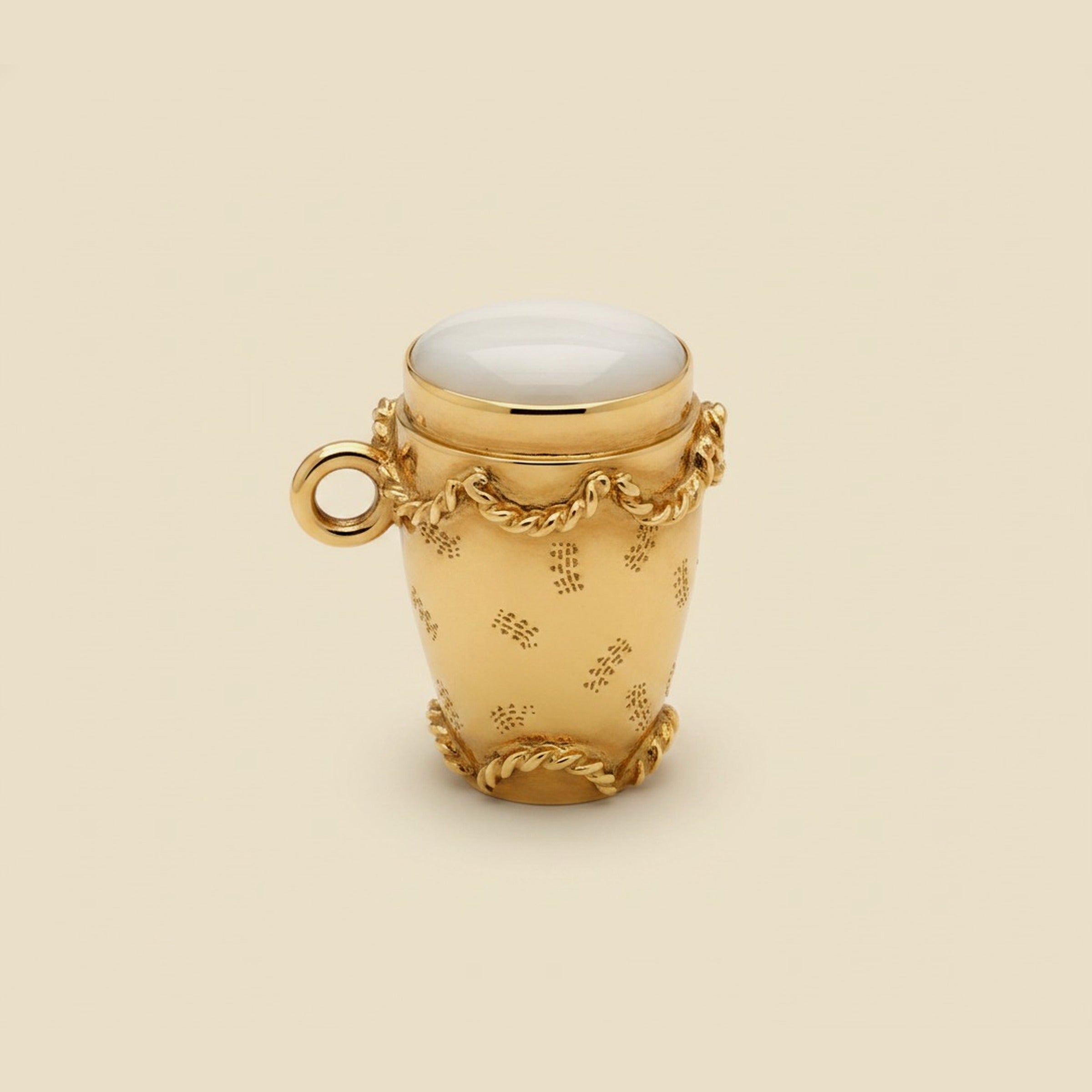 Yellow Gold Bongo Drum