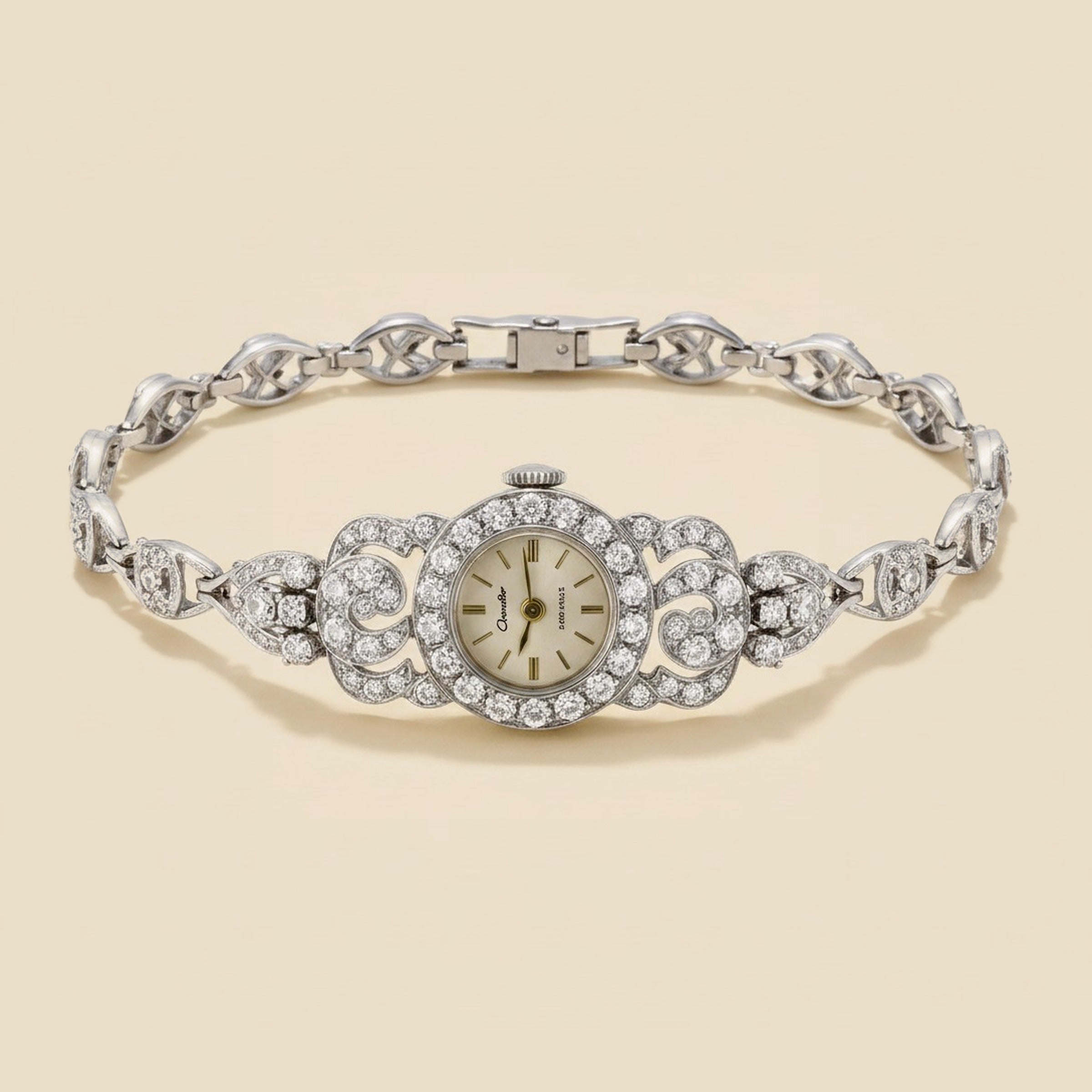 1940's "Chandler" Swiss Diamond Wrist Watch – Empire Diamond