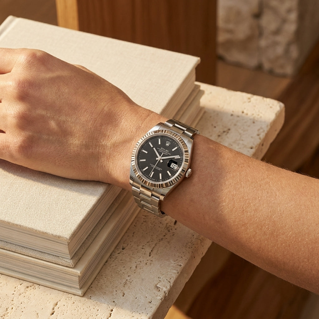 Rolex Oyster Perpetual Datejust 41mm Watch - editorial