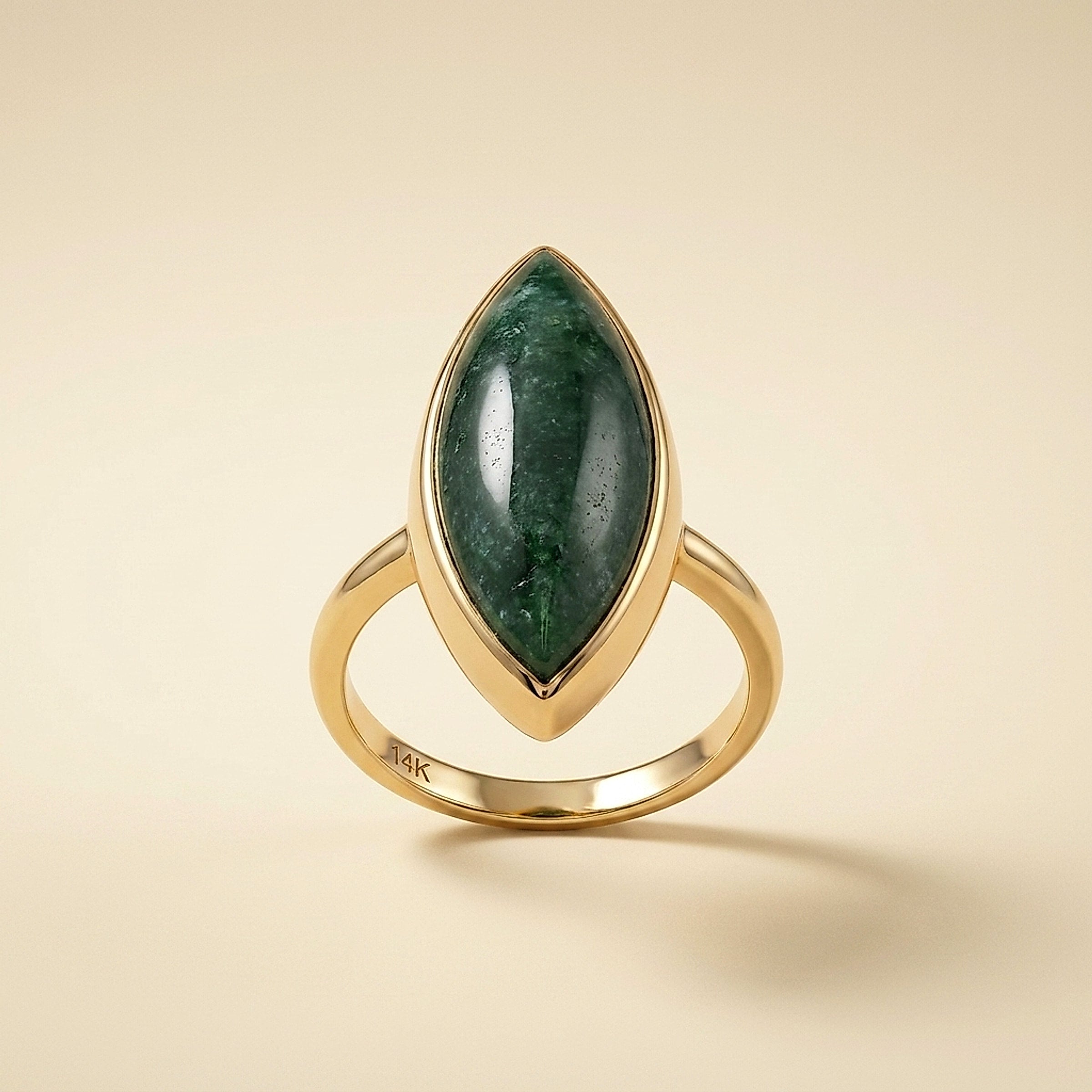 1950'S Nephrite Ring