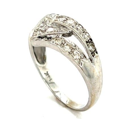 White Gold Diamond Cluster Ring – Empire Diamond – view 4