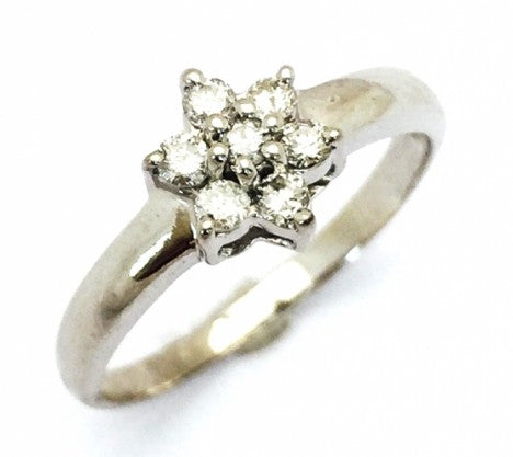 Diamond Cluster Star Ring – Empire Diamond