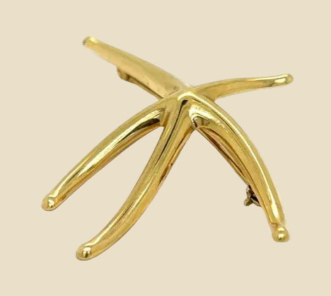 Tiffany Elsa Peretti Starfish Pin – Empire Diamond – view 4
