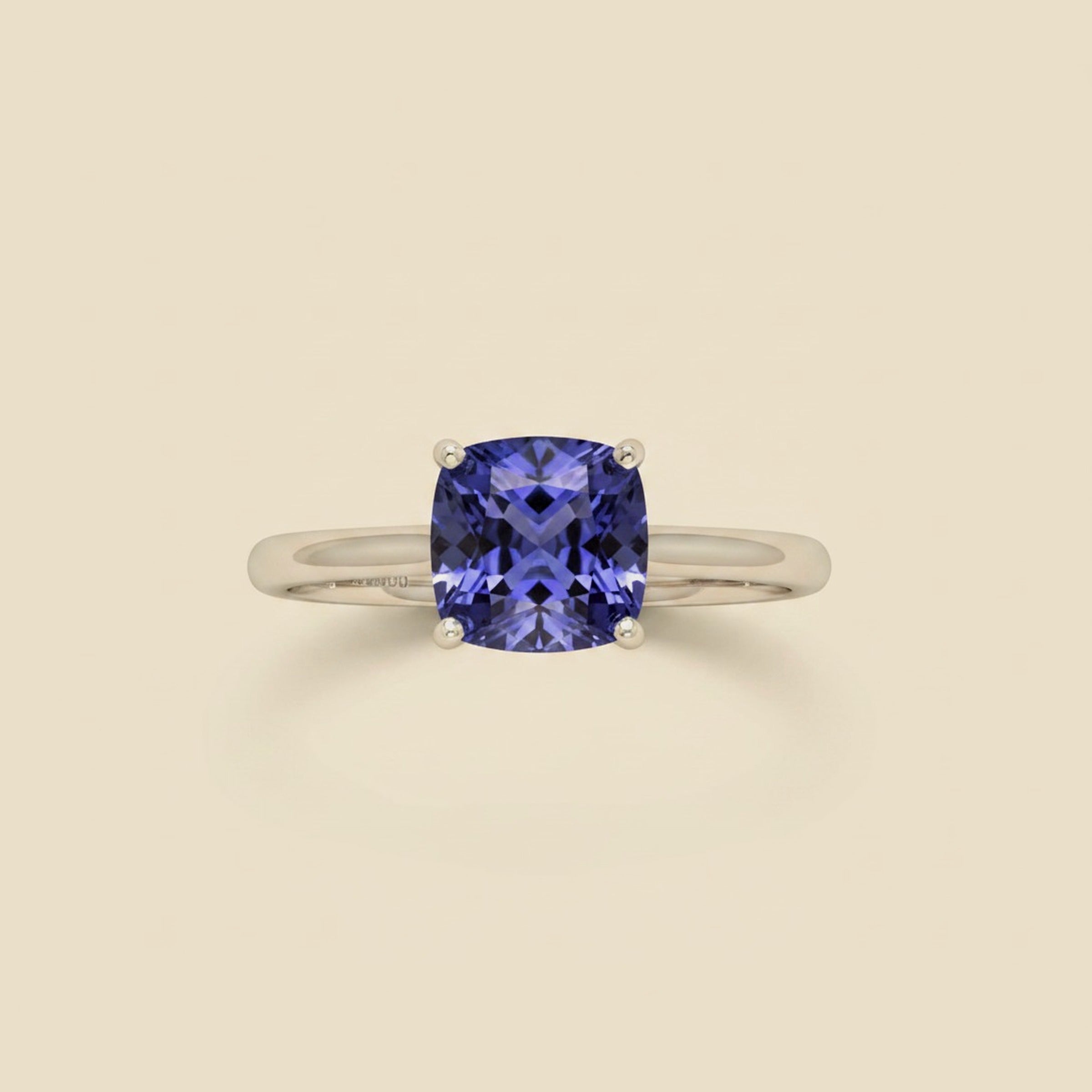 .950 Platinum Tanzanite Ring
