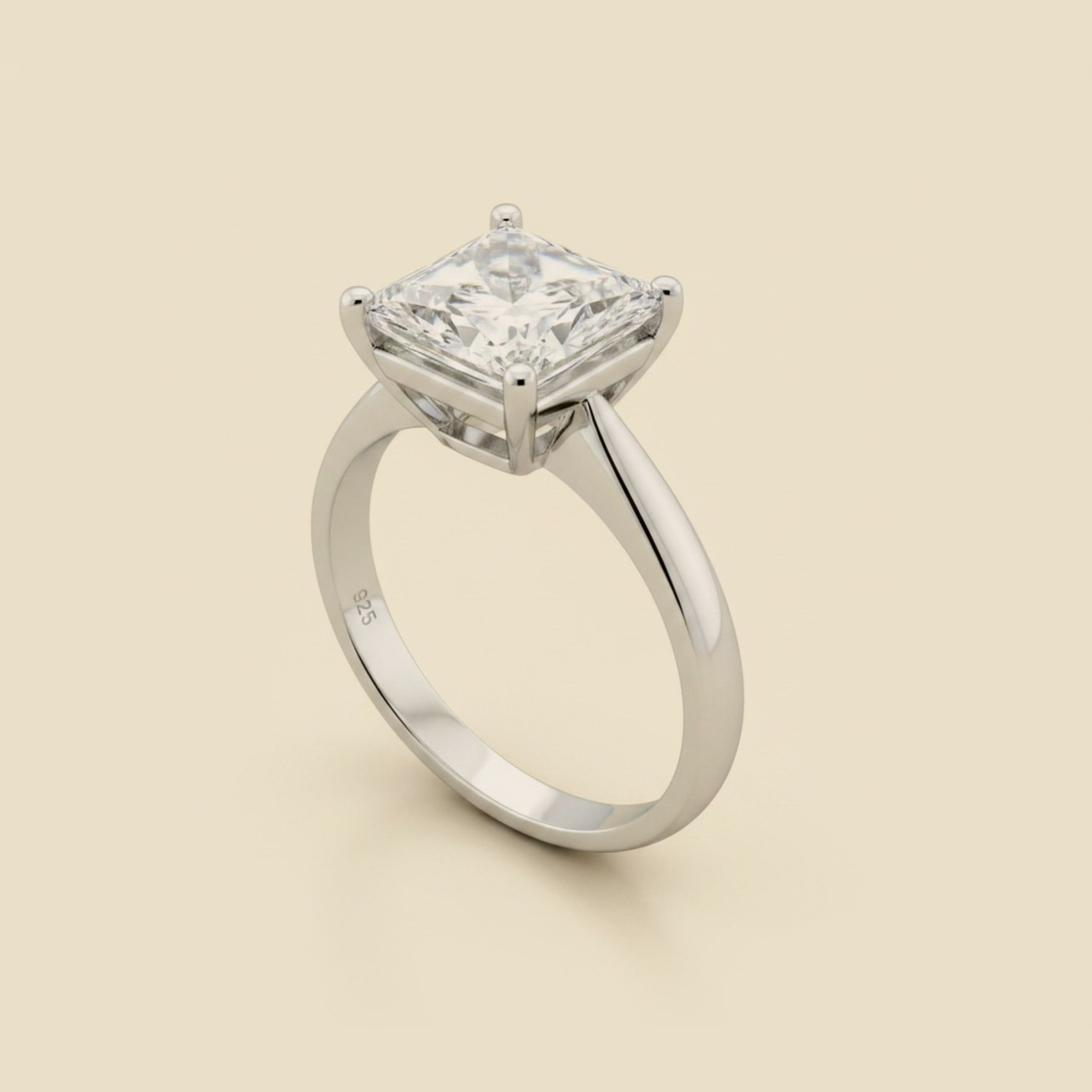 Princess Cut Diamond 3.00cts.