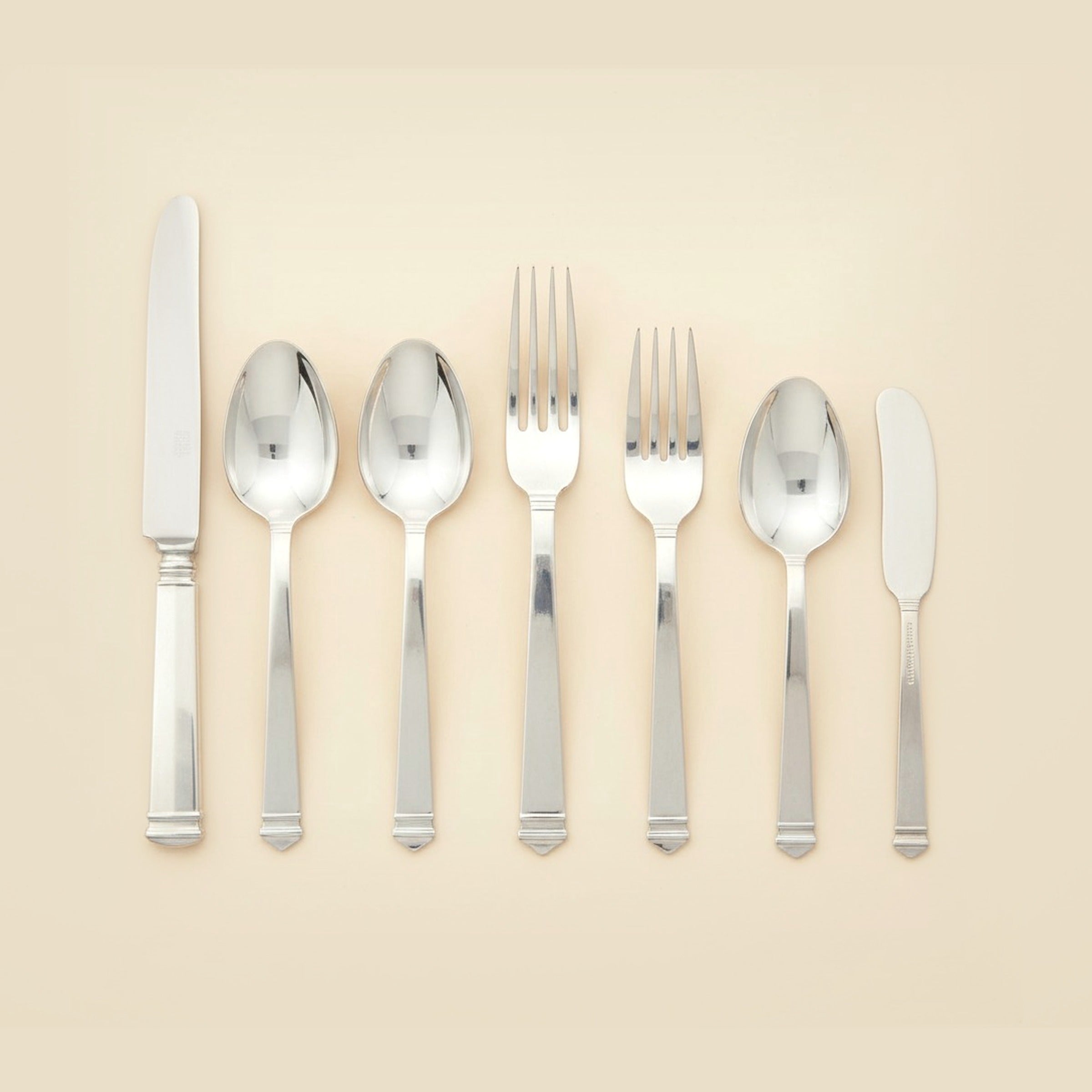 Sterling Silver Tiffany & Co. Hampton 6 piece service for 12