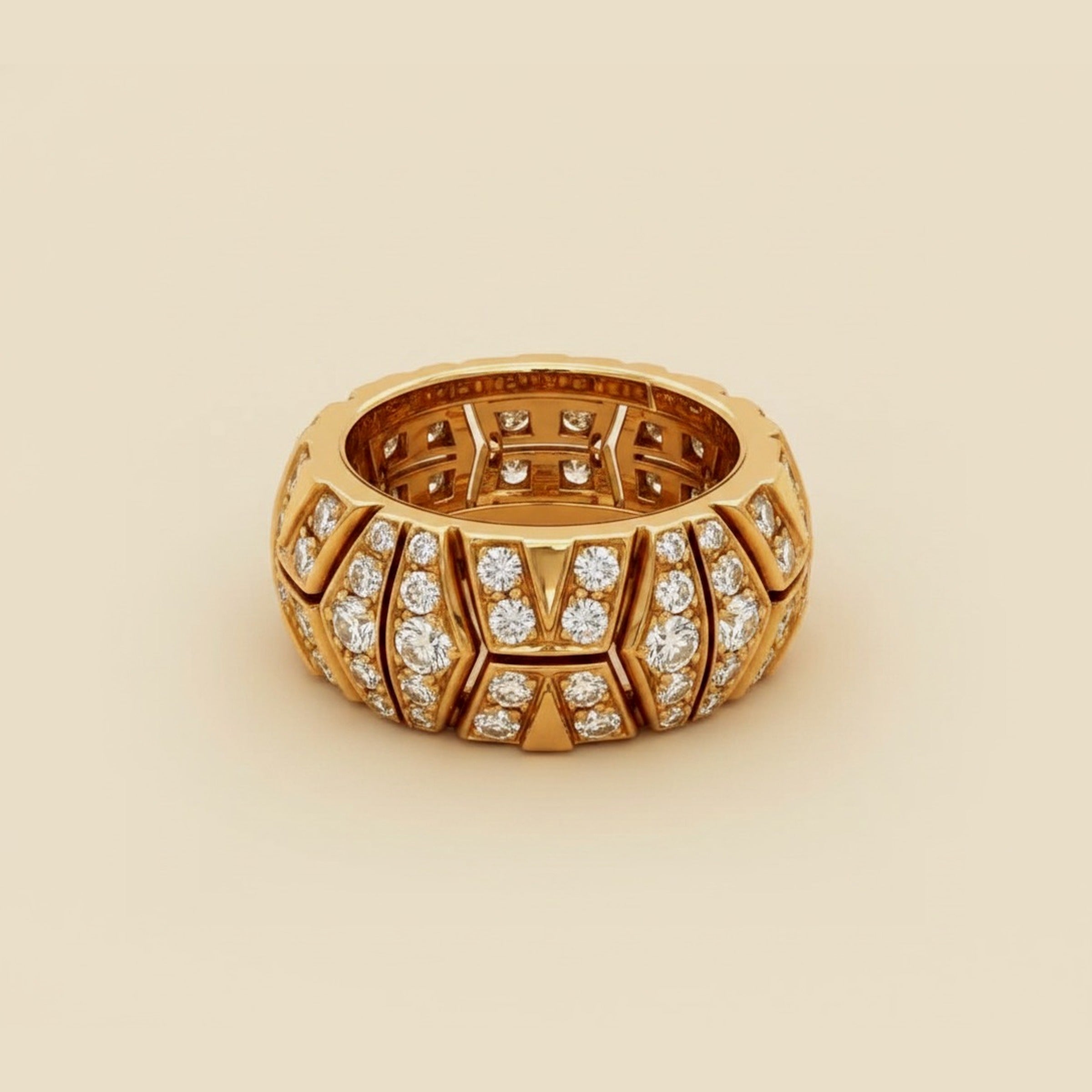 Cartier 18k Rivoli Band/Ring