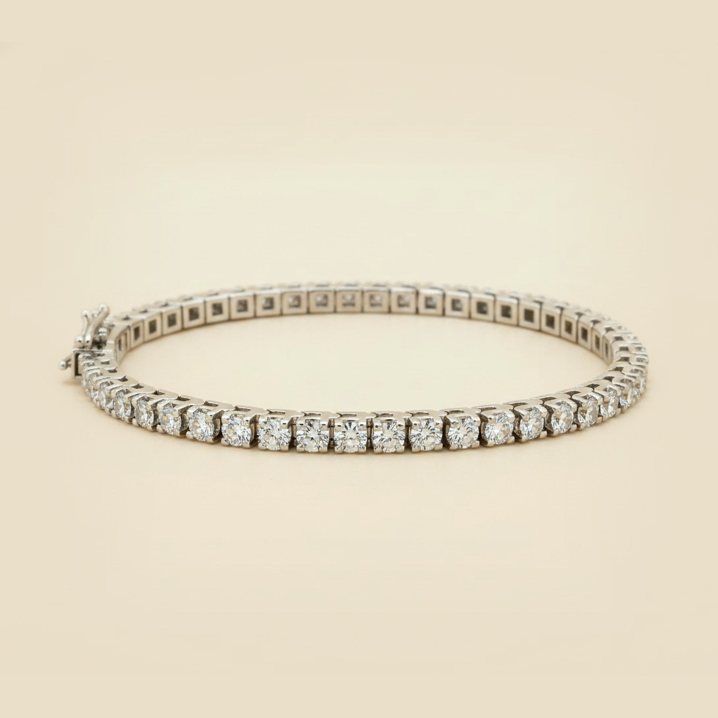 White Gold Diamond Line/Tennis Bracelet