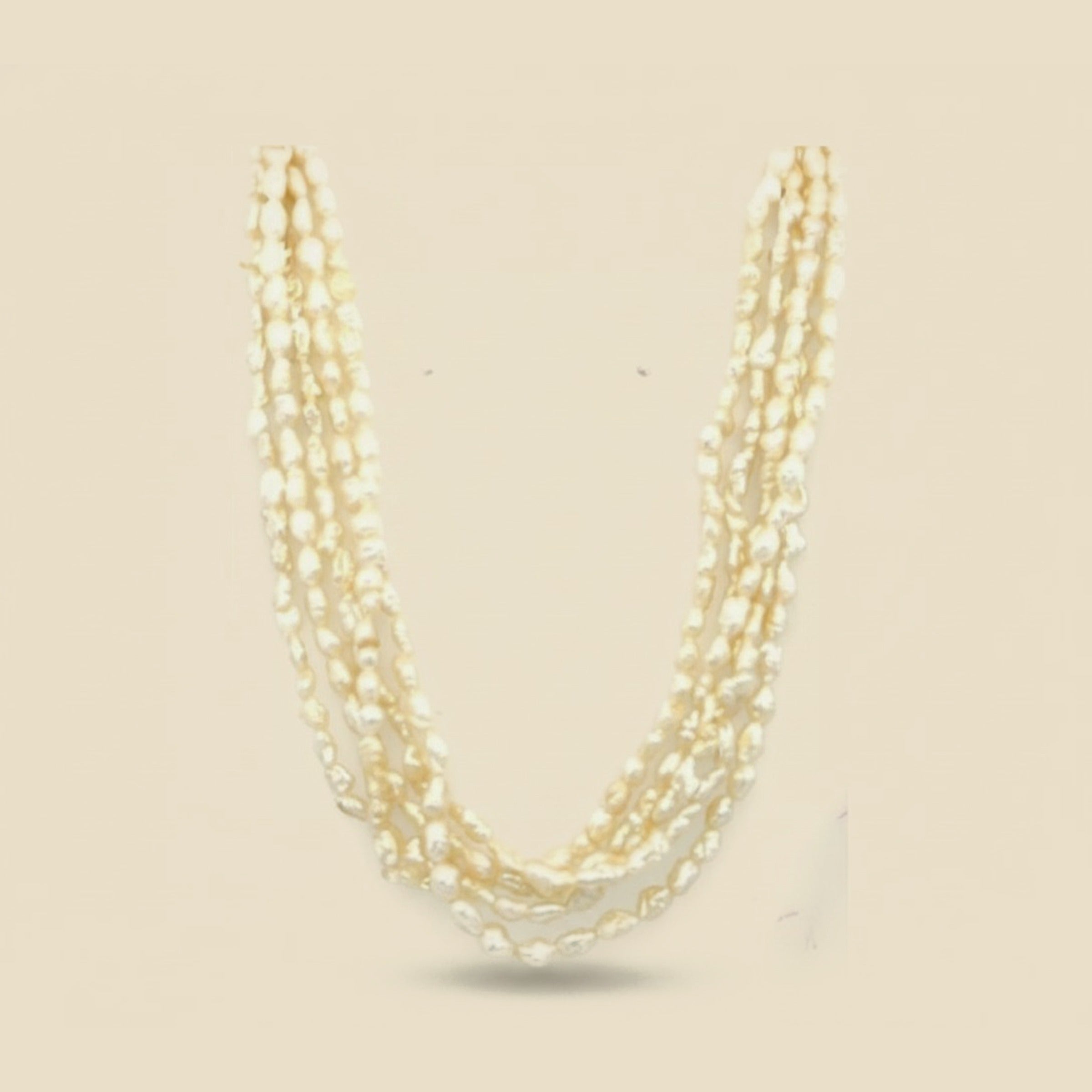 Fresh Water Pearl Choker Necklace