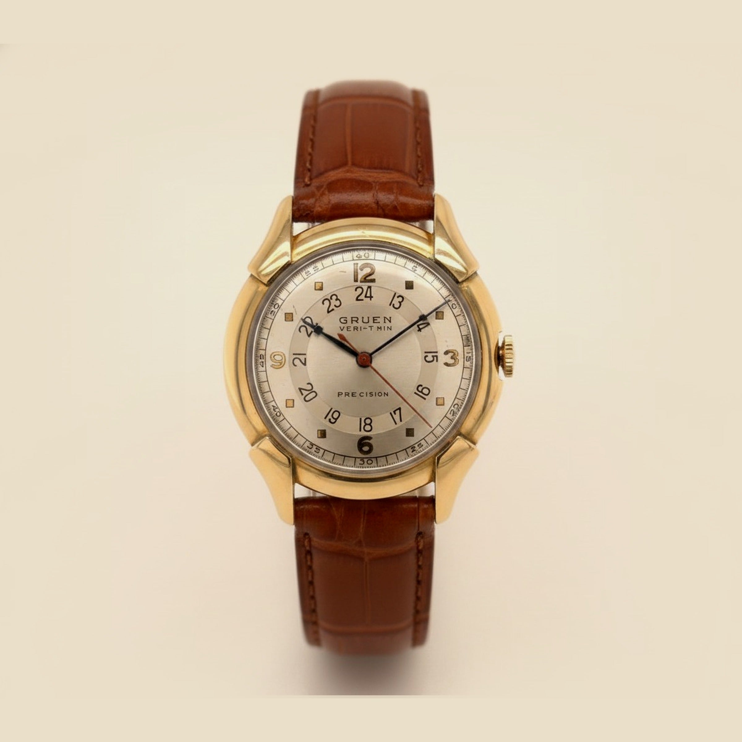 Gruen Veri-Thin 1940's Stainless & Gold-Filled WatchWatch