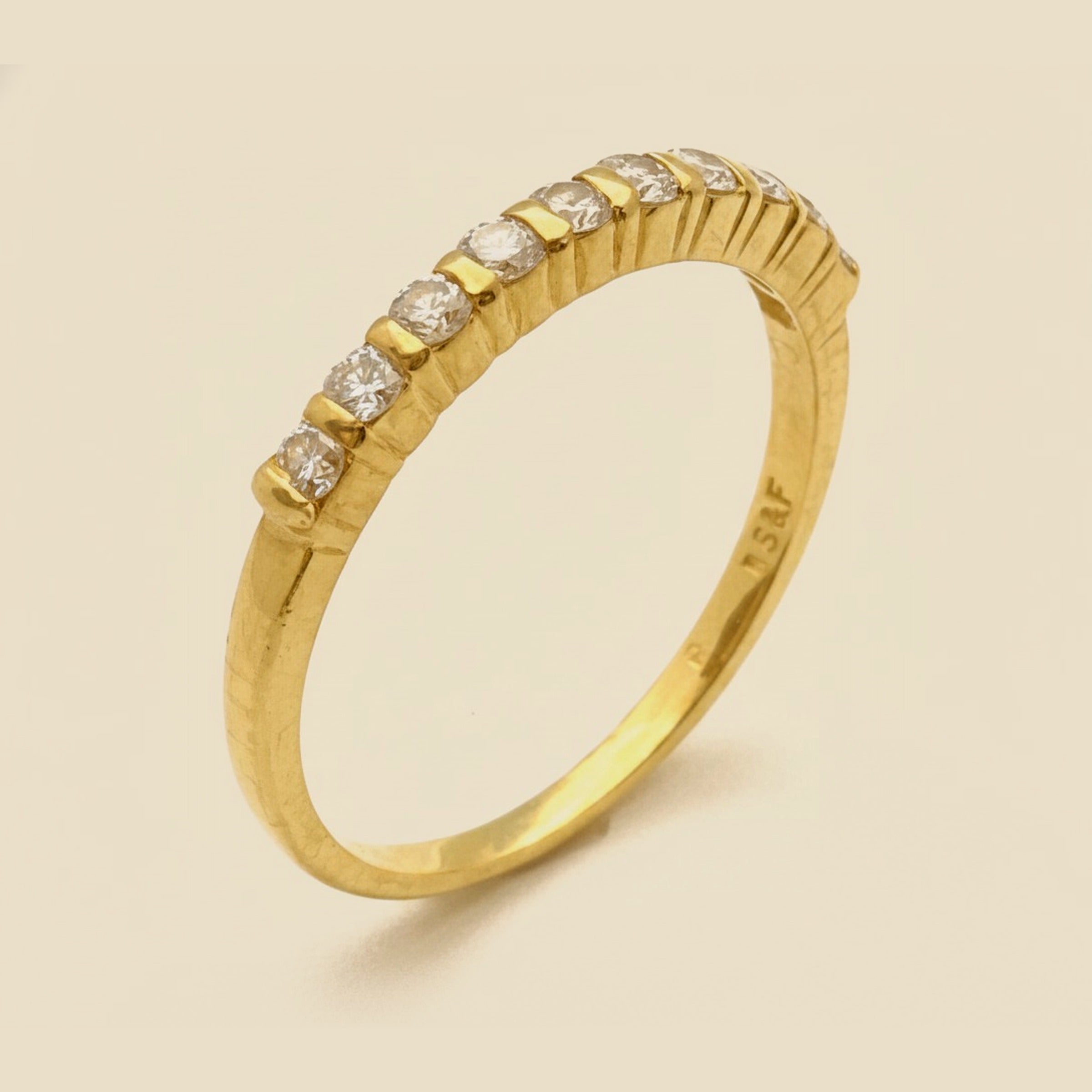 Black Starr & Frost 18K Diamond Wedding Band – Empire Diamond