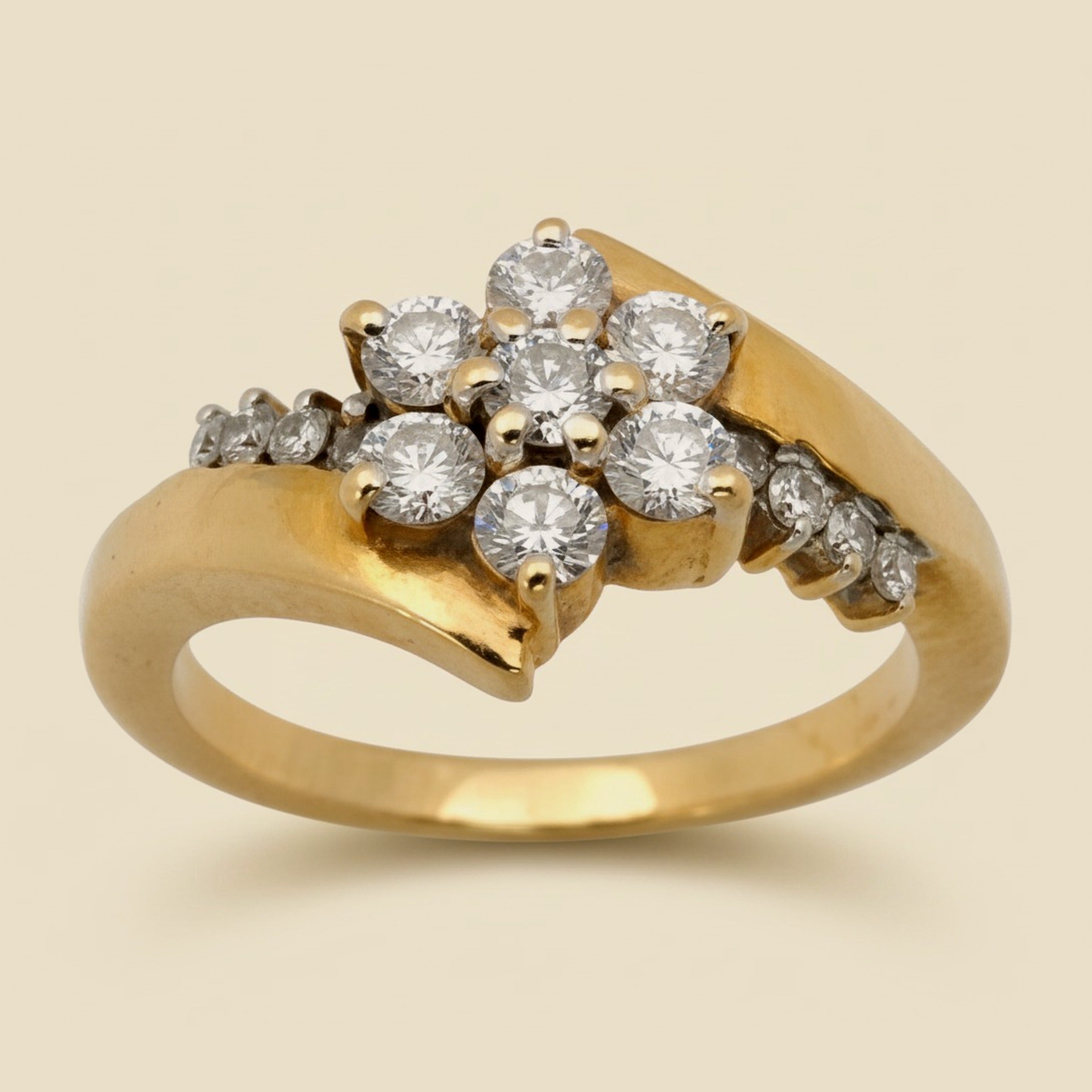 Diamond Cluster Ring – Empire Diamond