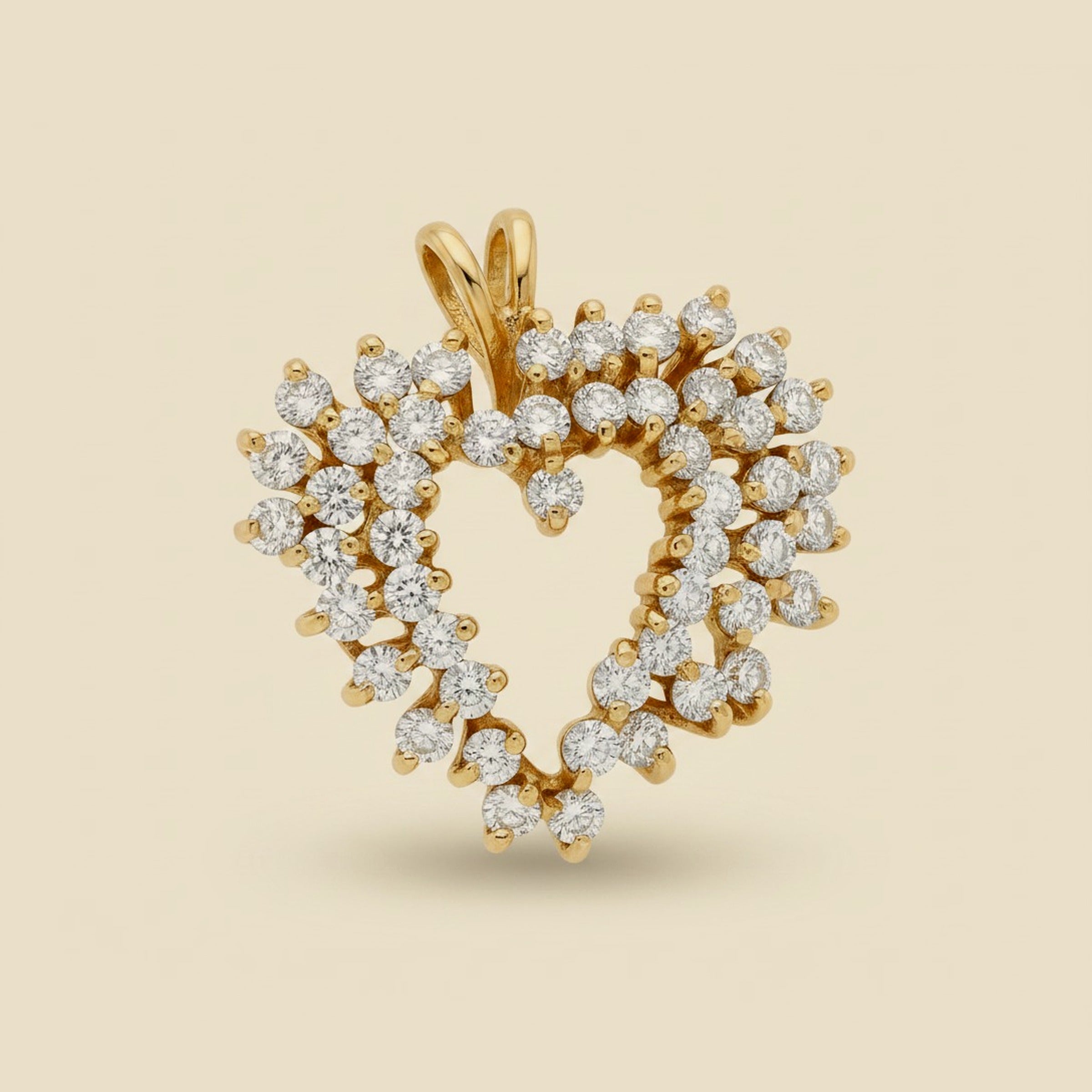 Diamond Heart Pendant – Empire Diamond