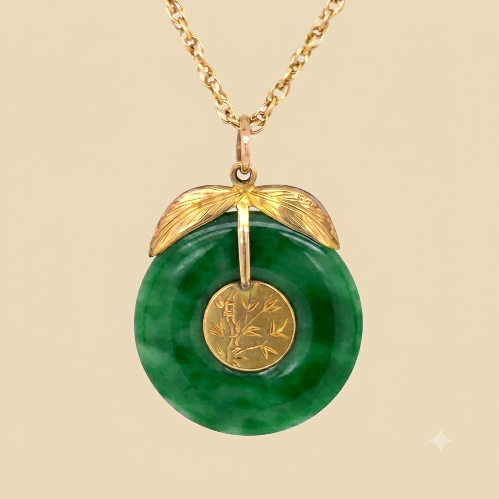 Green Jade Pendant