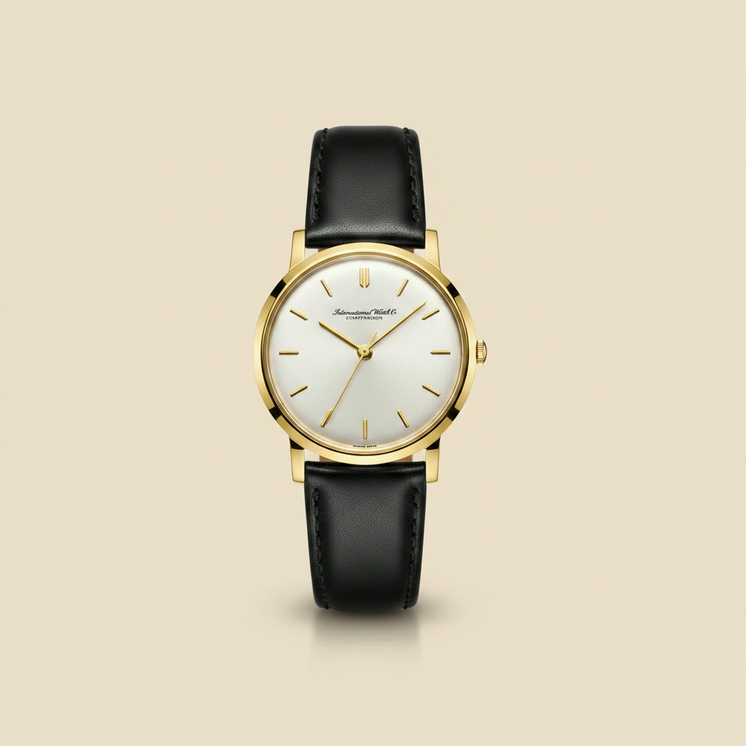 International Watch Co. Gents Yellow Gold Wrist Watch – Empire Diamond