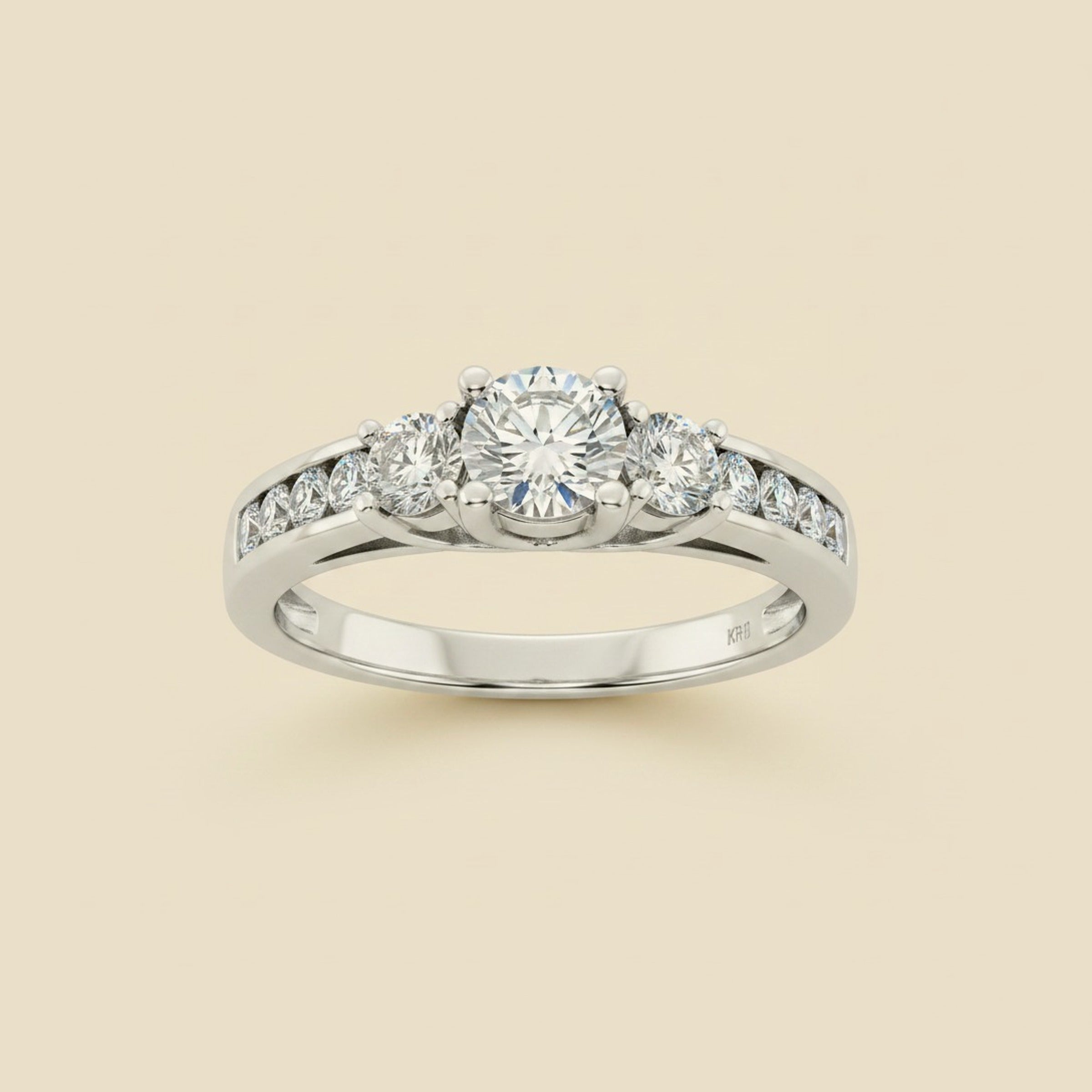 Lucida Style Diamond Engagement Ring – Empire Diamond – view 2